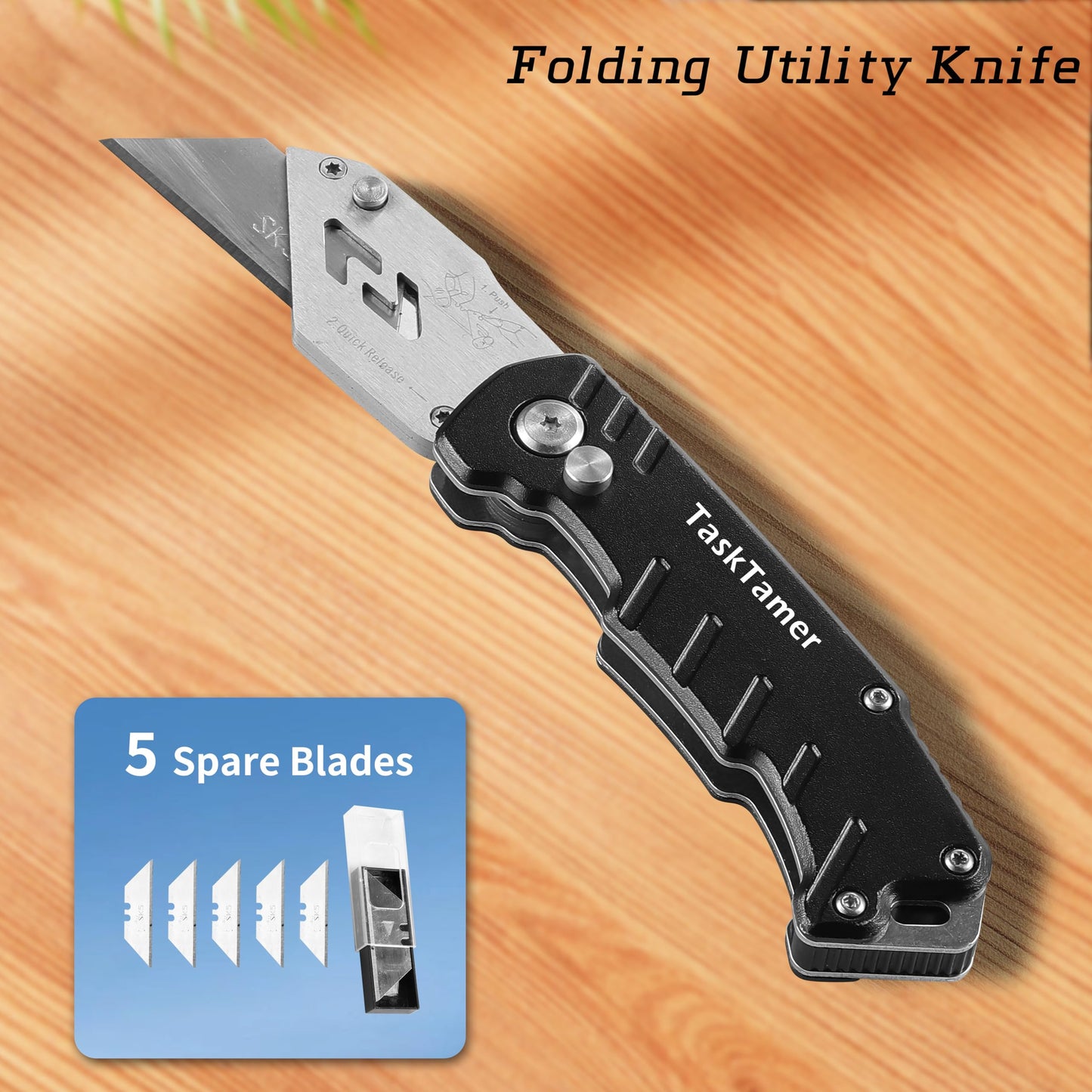 Multitools Gfit Set for Men, 3-in-1 Multi-tools Set "THANK YOU" Includes a Multi-Hammer, Utility Knife & Tactical Flashlight, EDC Gears for Car, Camping & Emergency, Gifts For Dad Husband Him