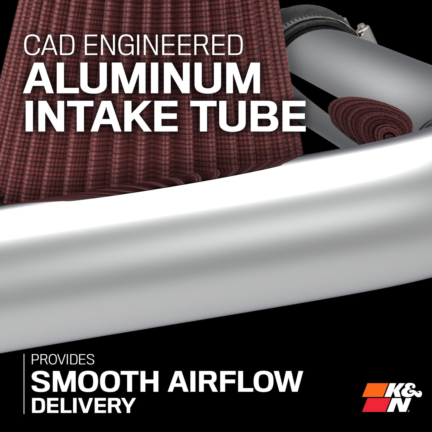 K&N Cold Air Intake System: High-Flow Air Filter, Increase Performance & Acceleration: Compatible with 2019-2025 Nissan: Altima, 69-7085TS