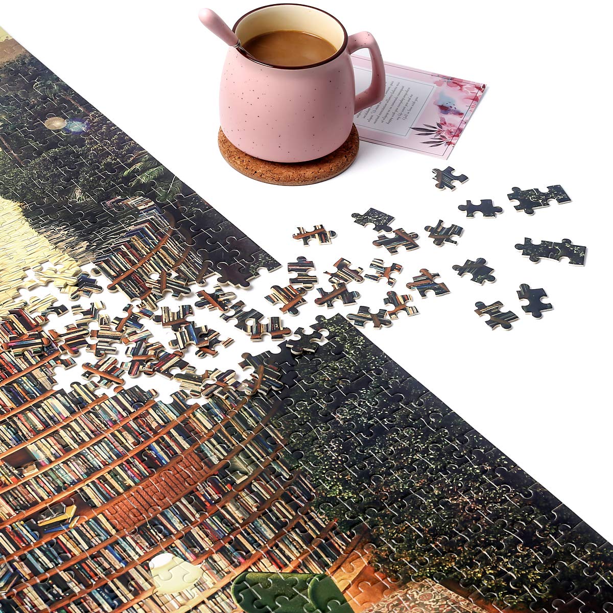 Ingooood- Jigsaw Puzzles 1000 Pieces for Adults- Fantasy Series- Collection Pavilion_IG-0292 Entertainment Toys for Adult Special Graduation or Birthday Gift Home Decor
