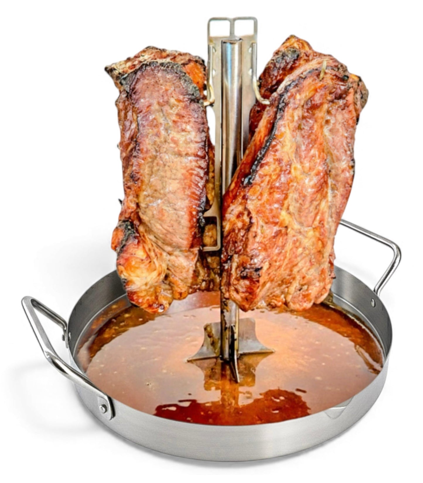 Vertical Chicken & Turkey Roaster – UpRoastWare UpRoaster for Duck, Shawarma & Pork | Self-Basting Rotisserie-Style Oven System