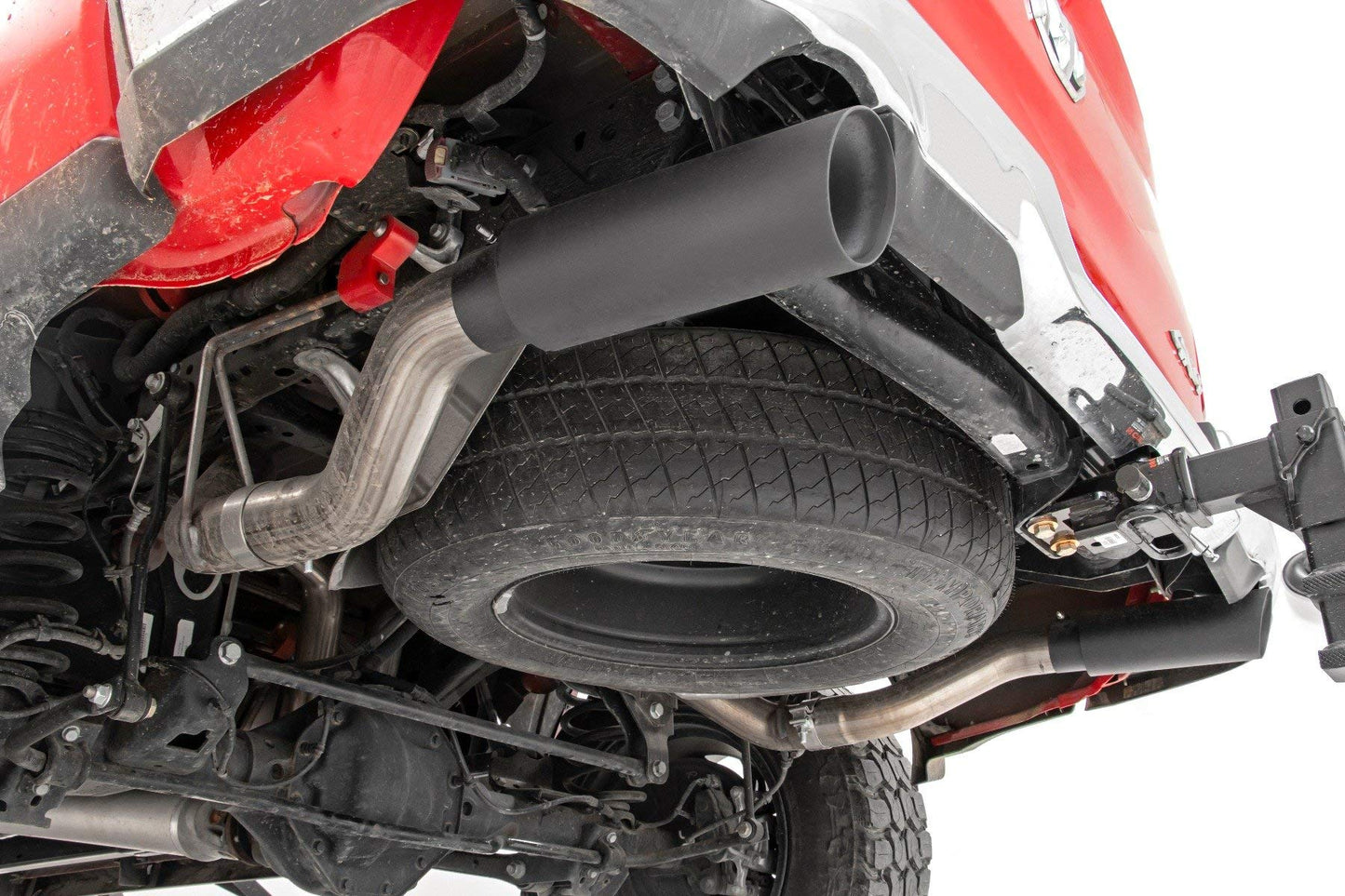 Rough Country Dual Cat-Back Exhaust for 19-24 Ram 1500 2WD/4WD | 5.7L - 96013