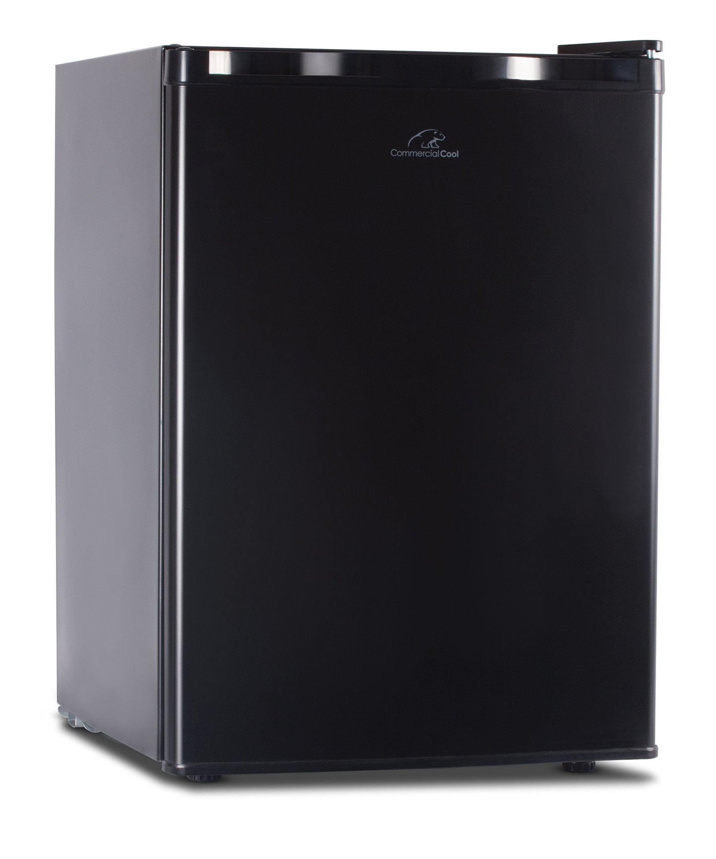 Commercial Cool CCR26B Compact Single Door Refrigerator and Freezer, 2.6 Cu. Ft. Mini Fridge, Black