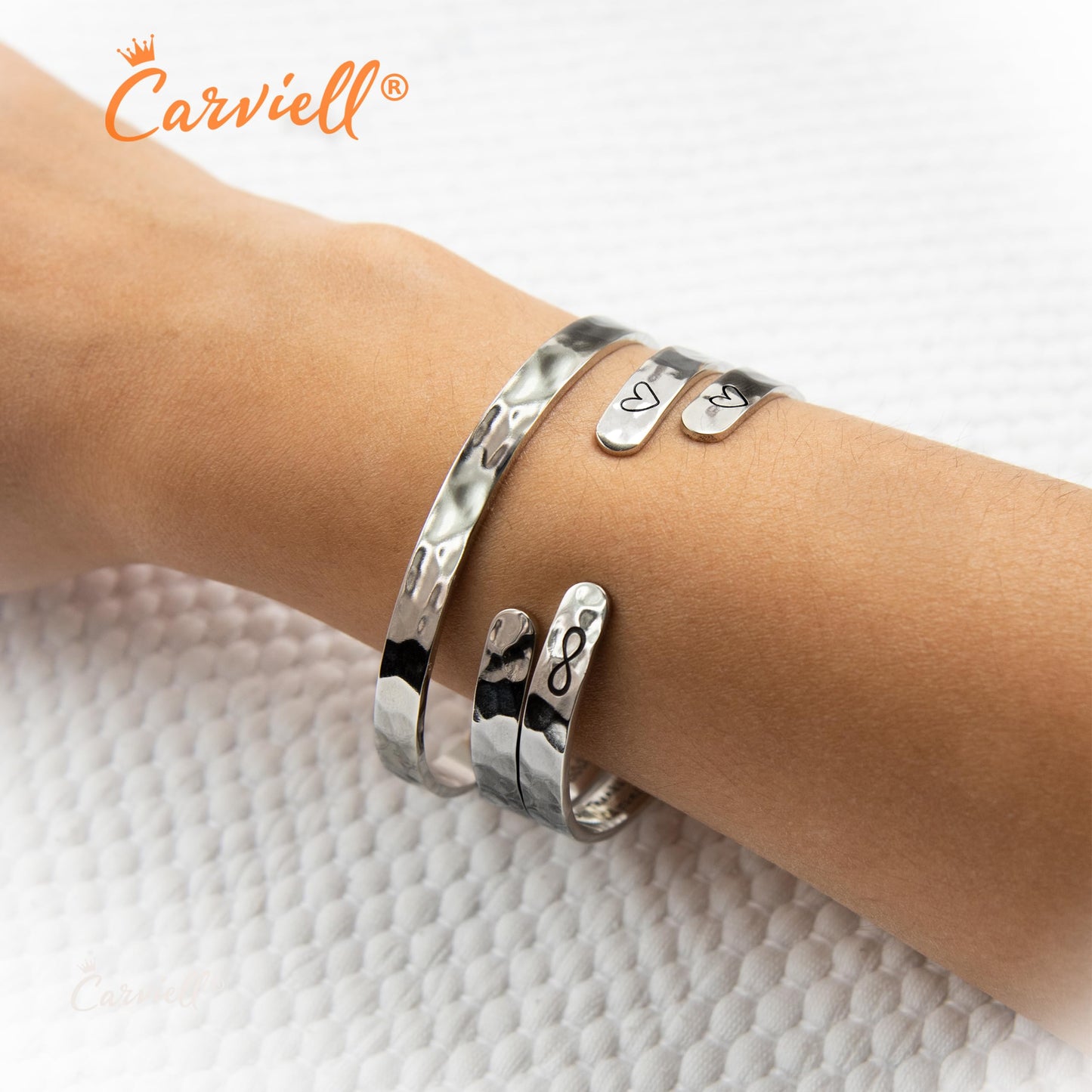 Carviell Bracelet, Breast Cancer Survivor Gifts for Women, Breast Cancer Awareness Item, She Doesn't Fight Alone, Bulk Gifts