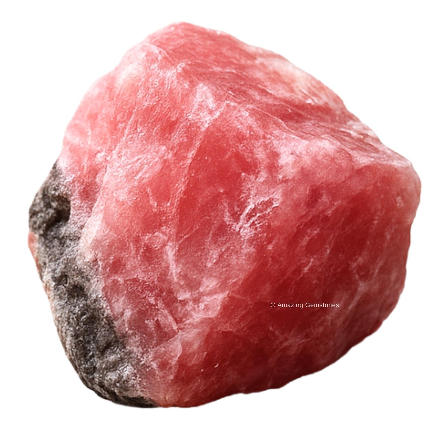 Amazing Gemstone Rhodochrosite Raw Crystals and Healing Stones, Natural Rocks For Tumbling - DIY Raw Stones And Crystals (1 Piece)