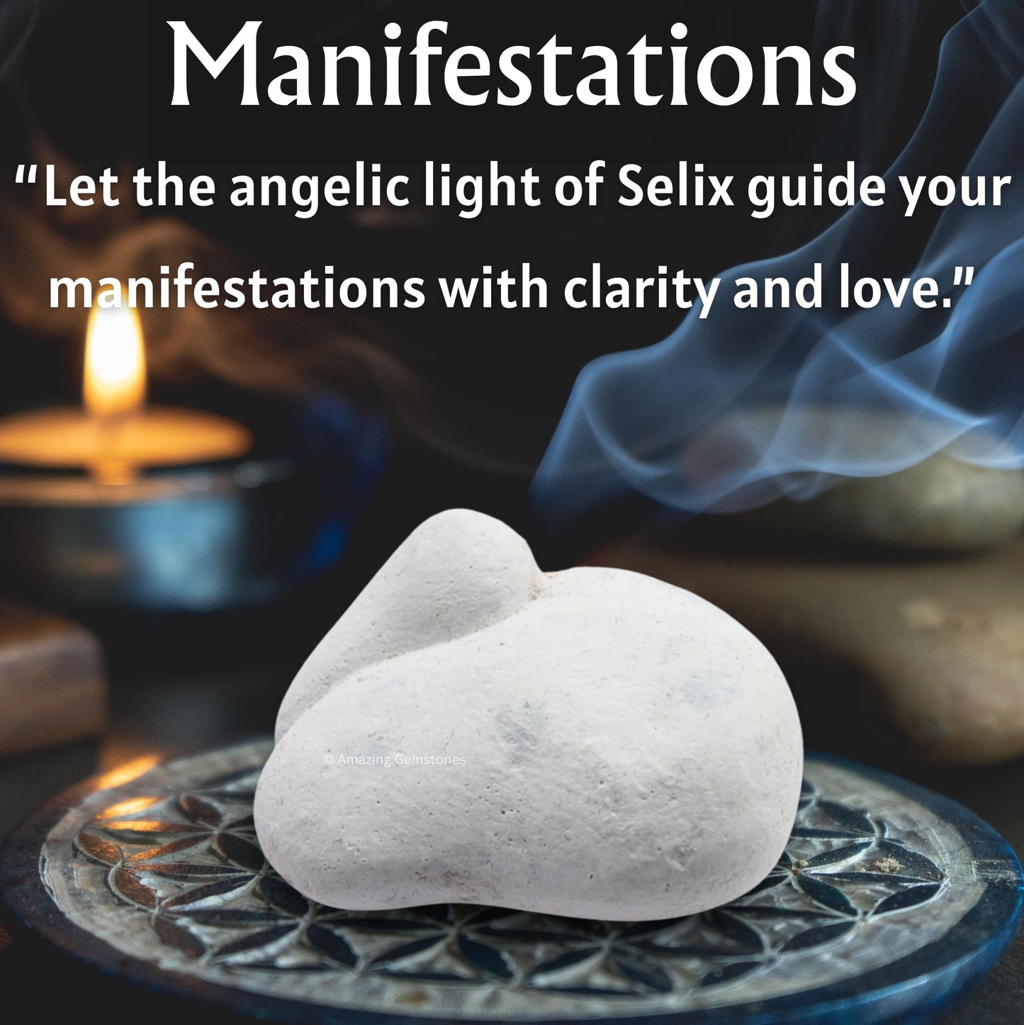 Fairy Stones Crystals and Healing Stones Mineral Specimen - Premium Menalite Goddess Gem Stones for Spiritual Growth - Healing Crystals Geodes Clusters for Meditation, Chakra Balance, and Energy (S)