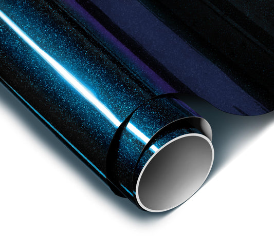ColorFusion PPF by VViViD, Gloss Cosmic Blue Dry Apply PPF Vinyl Car Wrap Roll 6ft x 5ft
