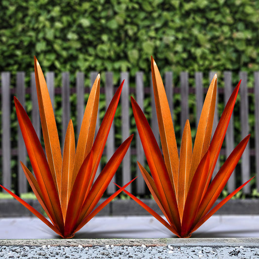 Homight Metal Country Tequila Sculpture DIY Plant Home Decor Garden Ornament Indooutdoor Statuette Patio Lawn Stake Decoration Gift
