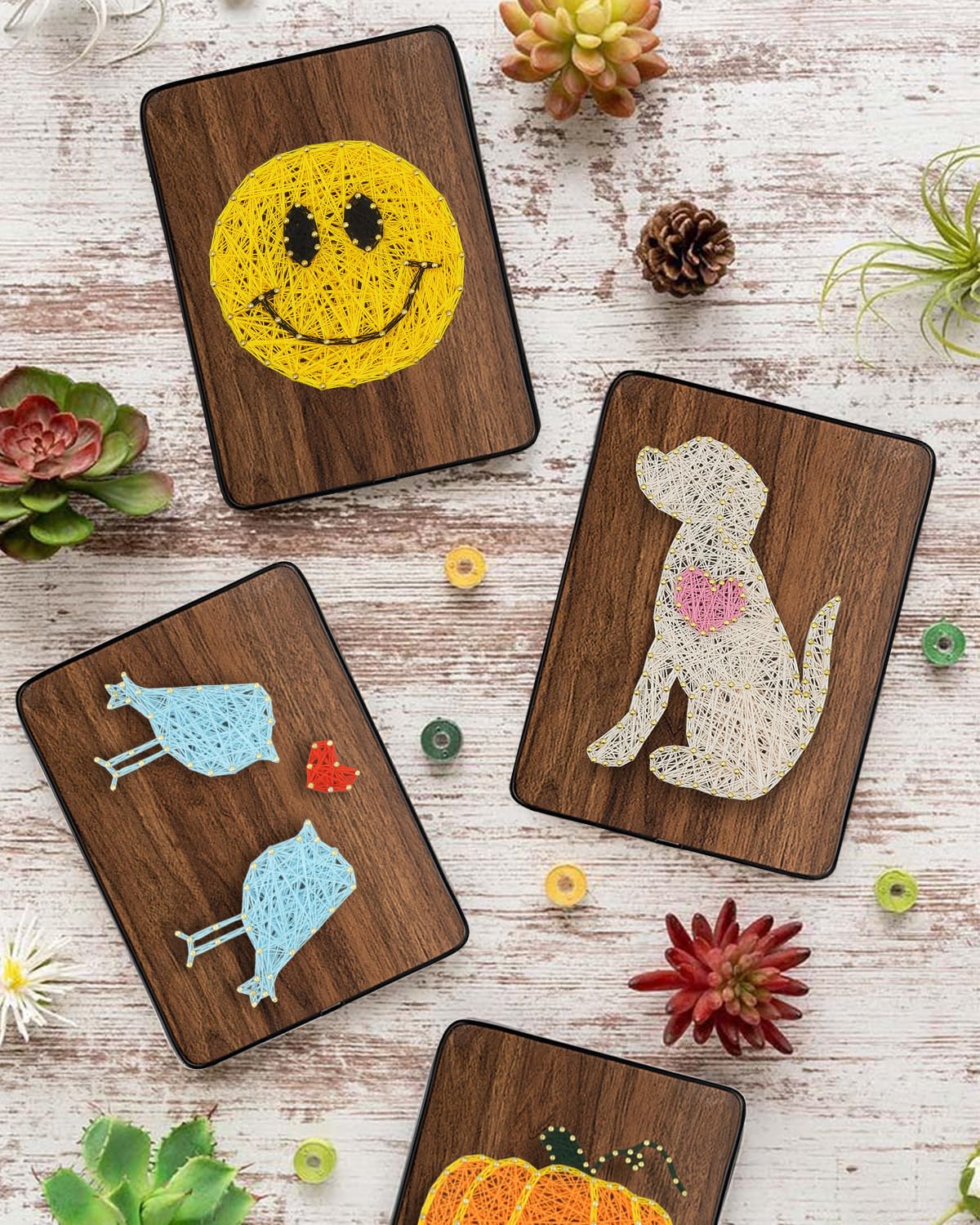 BAZIMA DIY String Art Kit for Beginner, DIY Dog Craft Kit,Unique Gift,Craft Kit for Holidays