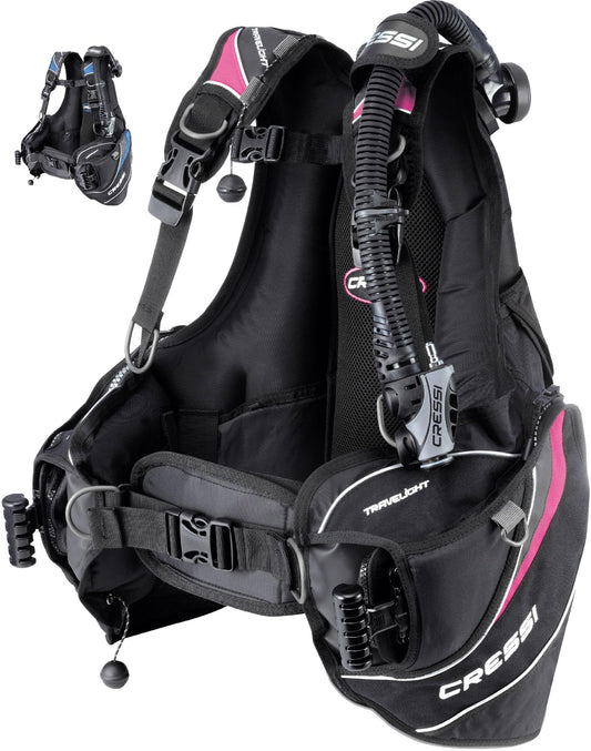 Cressi Travelight, Black/Pink, XS