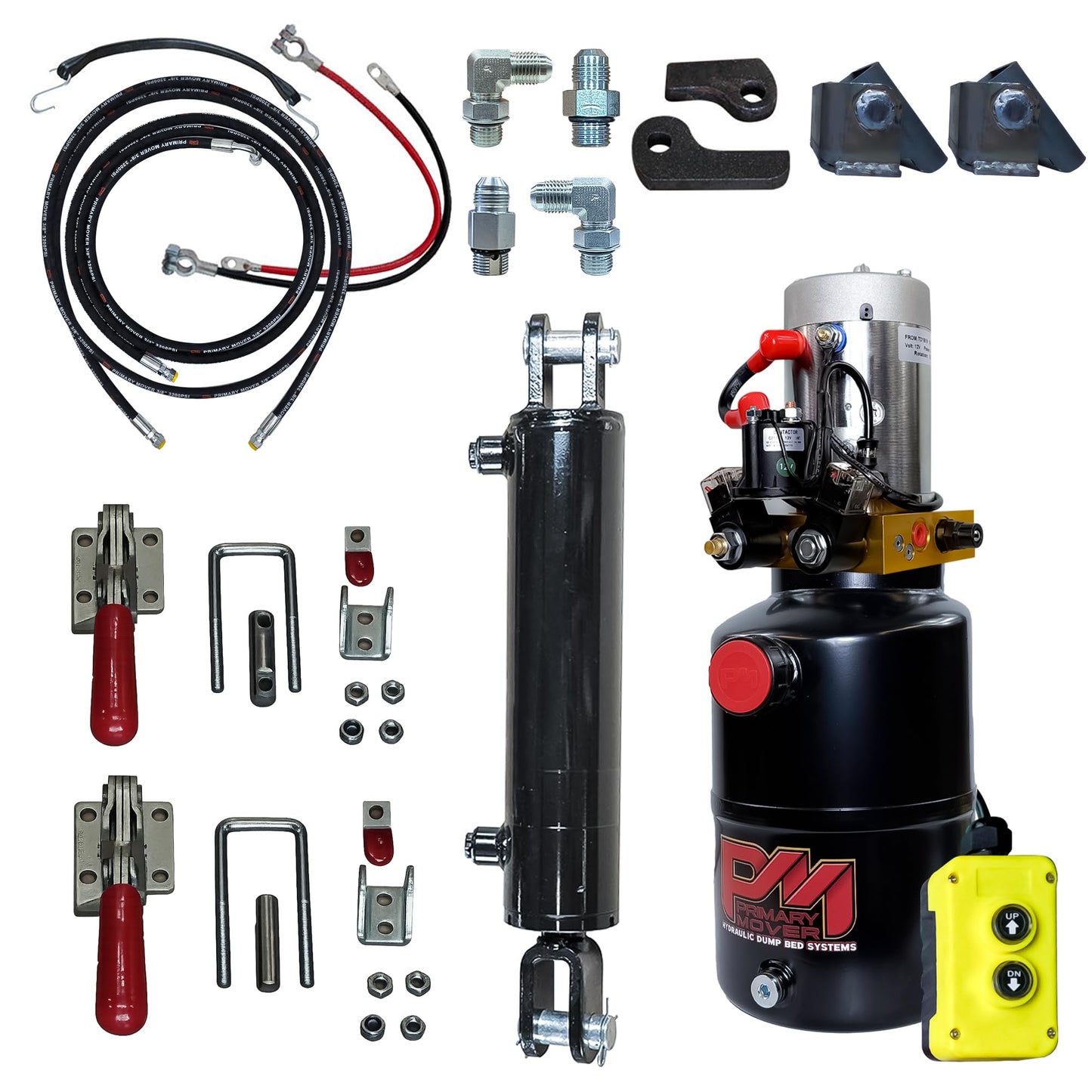 Hydraulic Tilt Deck Kit 310 for Trailers with Cylinder Assembly (Welded Cylinder) PTD-310-K