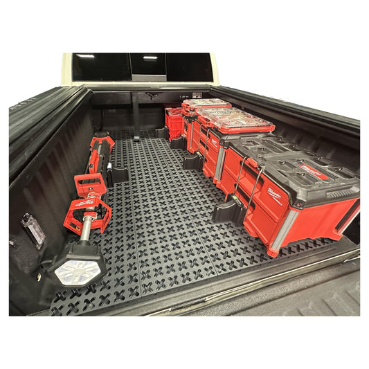 Tmat Truck Bed Organizer Storage System Slide Out Mat (Universal Fit for Long Beds 8' to 8'2")