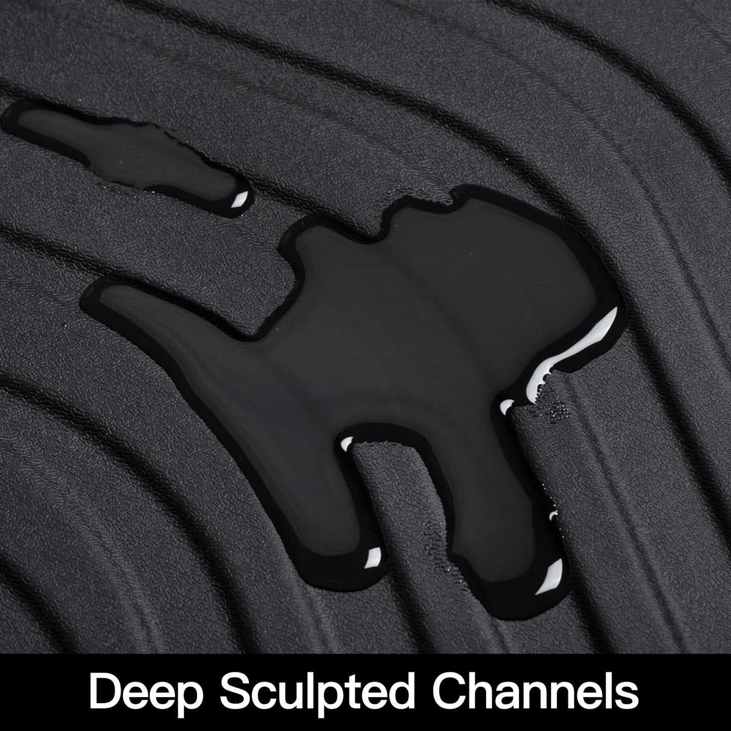 Tesson Floor Mats for 2025 2026 Nissan Murano,Cargo Mats for 2025+ Murano Accessories All Weather Custom Full Set Liner Heavy Duty TPE Winter Slush Car Floor mat