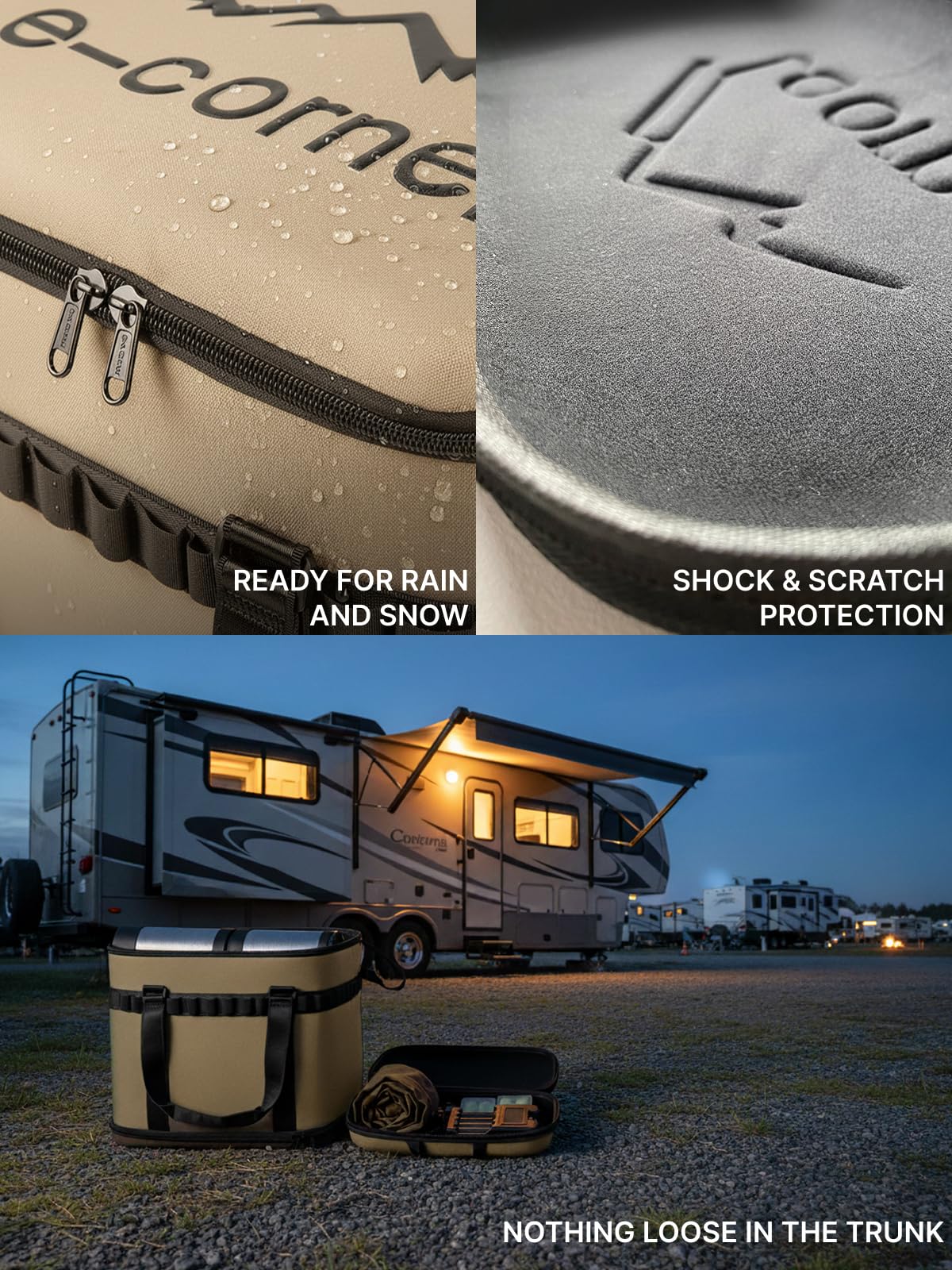TRAILSON Self-Powered Portable Diesel Heater for RV, Camping & Outdoor Use - Diesel Heater with USB A Charging Port, Remote Control and Water-repellent Storage Bags - No External Battery Needed