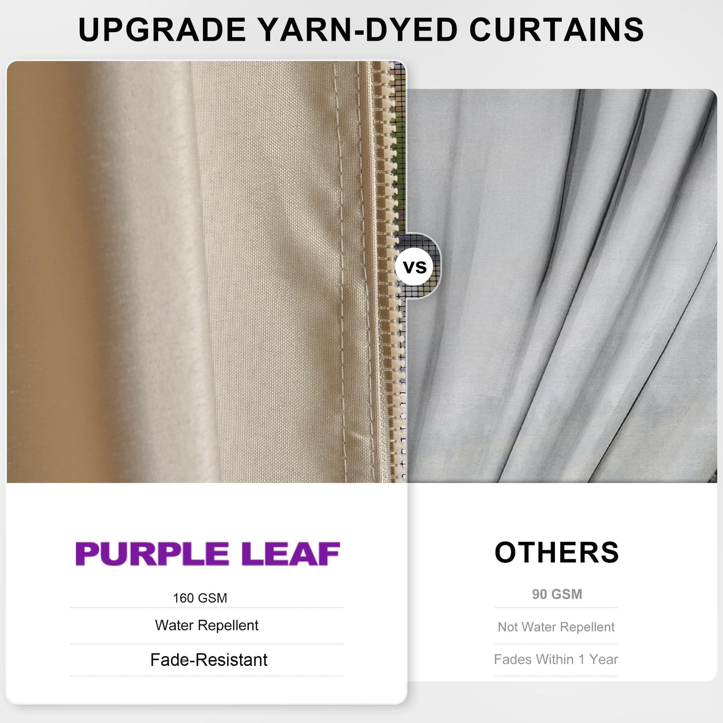 PURPLE LEAF 8’ X 8’ Outdoor Hardtop Gazebo Metal Frame Galvanized Steel Double Roof with Curtains and Nettings for Patio Desk Backyard Bronze