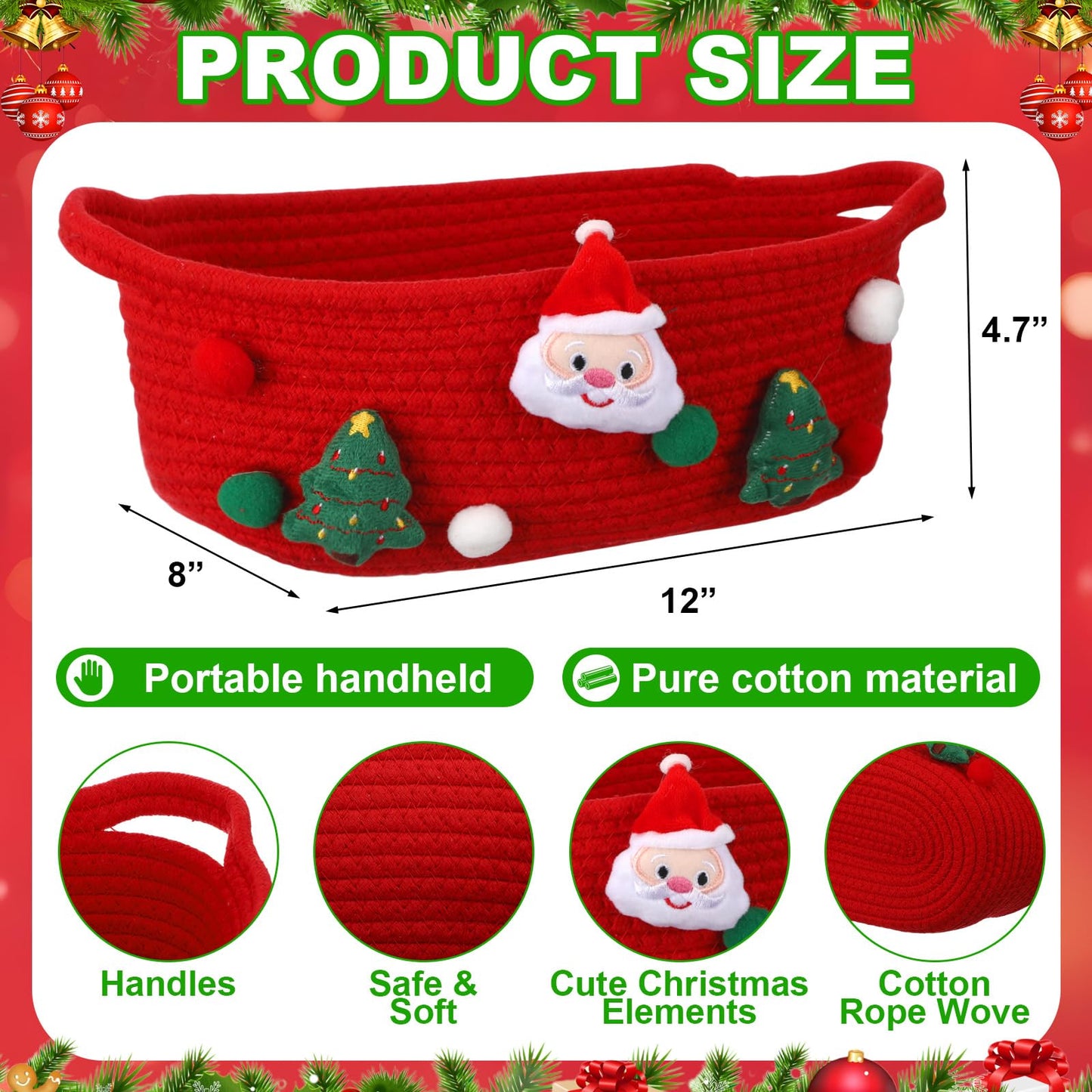Ferrochef 7 Pcs Christmas Gifts Set for Women 2026 Christmas Gifts Basket with Santa Themed Mug Plush Doll Blanket Wine Bottle Cooler Holiday Card Merry Xmas Gift for Mom Coworker Friend Wife Sister