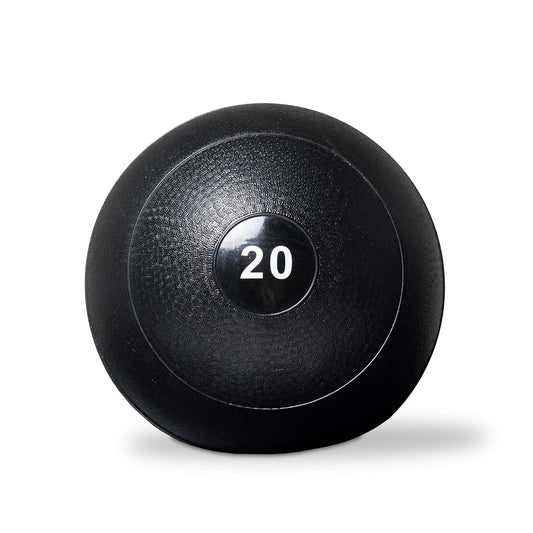 REP Weighted Slam Balls | 20 lb | Exercise and Fitness Balls for Strength Training, Soft Rubber Grip, Non-Bounce Medicine Ball | Crossfit, Home Gym, Fitness, and Core Workouts | Black