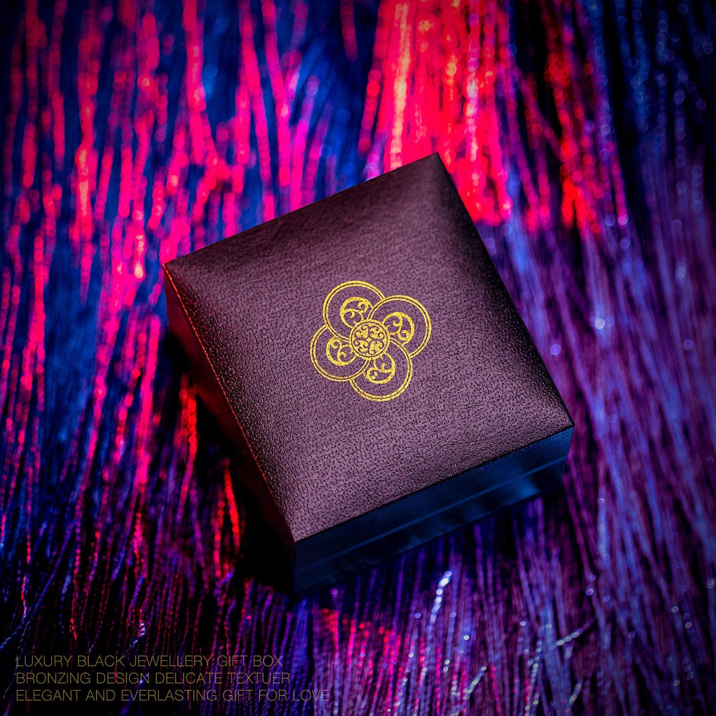 Kate Lynn Rise From the Ashes Adjustable Phoenix Rings, Statement Cocktail Ring Made with Crystals from Austria, Packaged with Jewelry Box, Birthday Gift Christmas Gift for Women, Symbol of Luck and Renewal (Bermuda Blue)