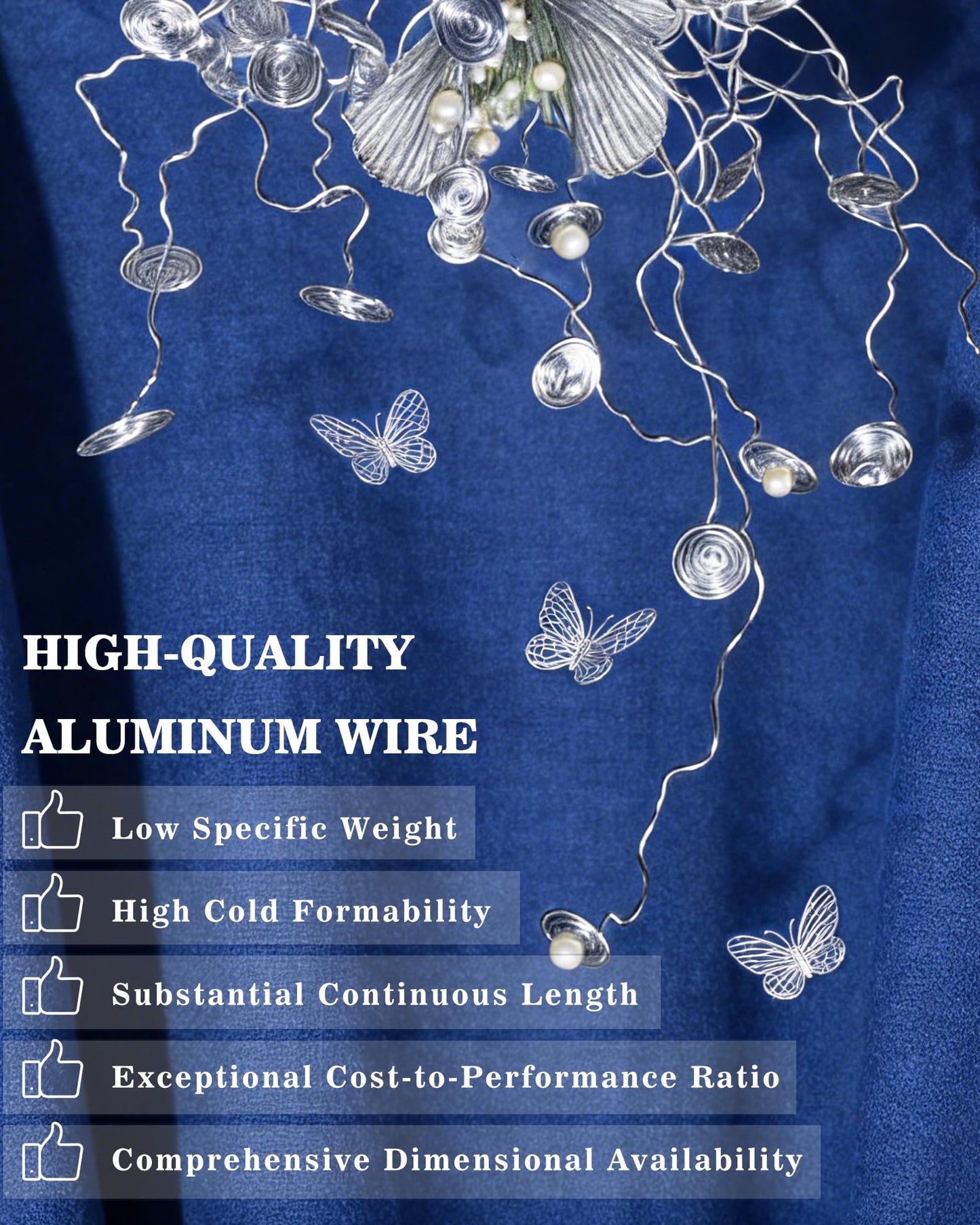 FIVEIZERO 12 Gauge Aluminum Craft Wire 98ft,Armature Wire for Sculpting, Bendable Metal Wire for Jewelry Making, Wire Wrapping, Floral Sculptures,Clay & Christmas Ornaments Crafting(Sliver)