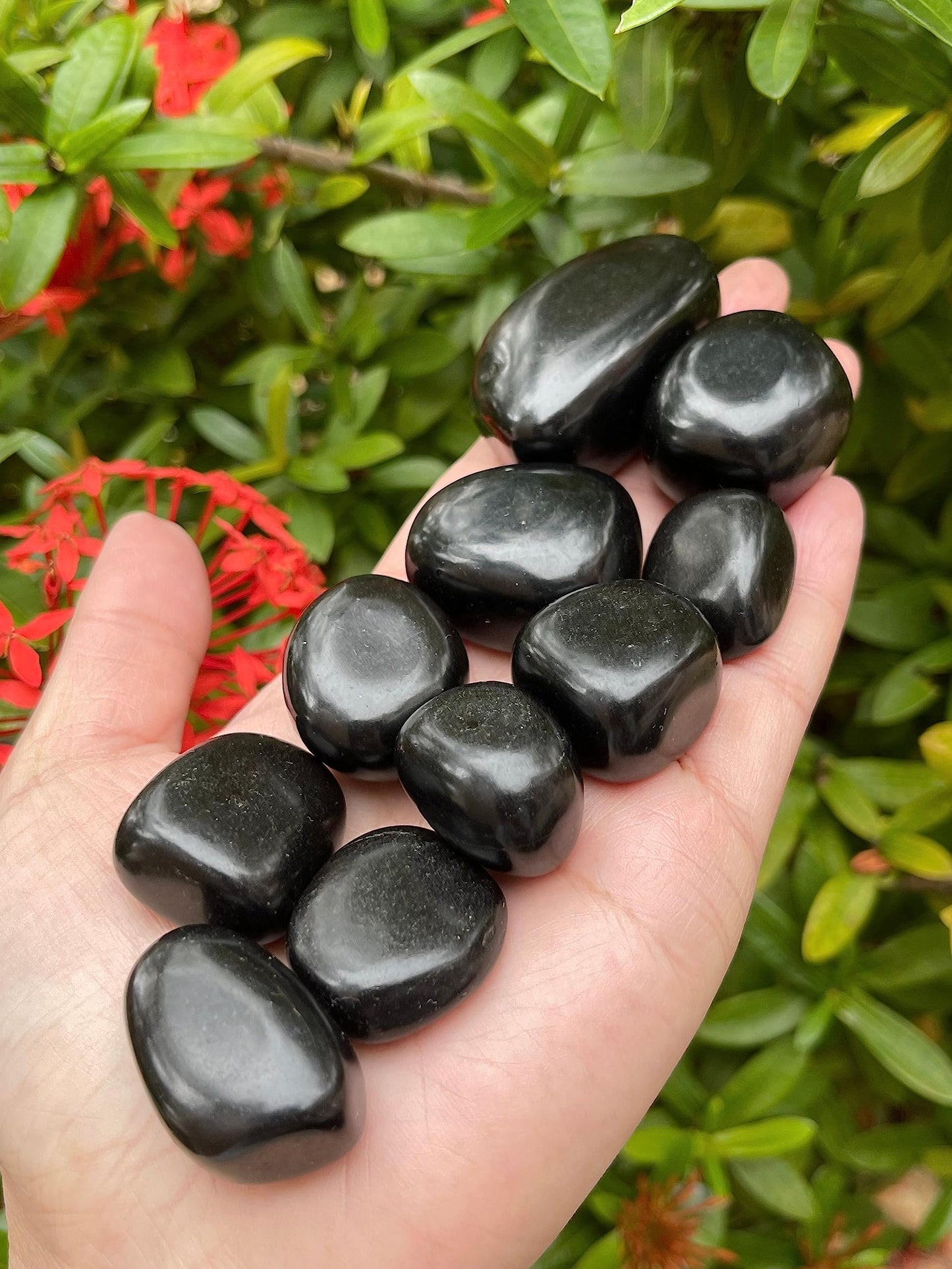GAF TREASURES Wholesale Copper Tumbled Stones, Polished Natural Copper Gemstone, Copper Polished Rocks (Copper, 0.25 Pound)