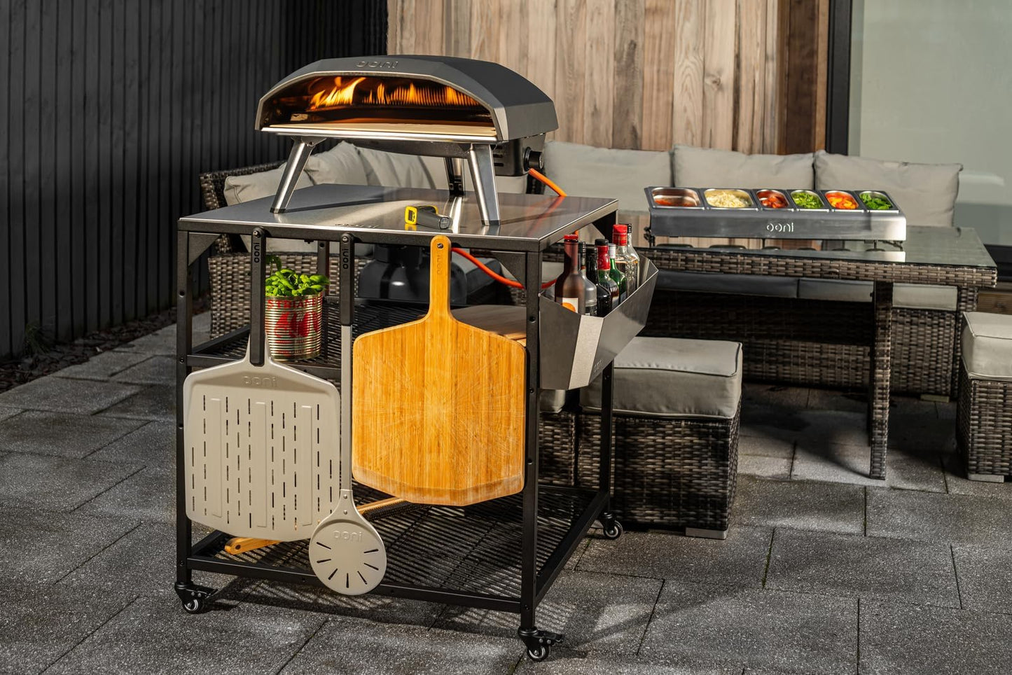 Ooni Koda 16 Gas Pizza Oven - Includes 14" Pizza Peel, Koda 16 Cover and Infrared Thermometer