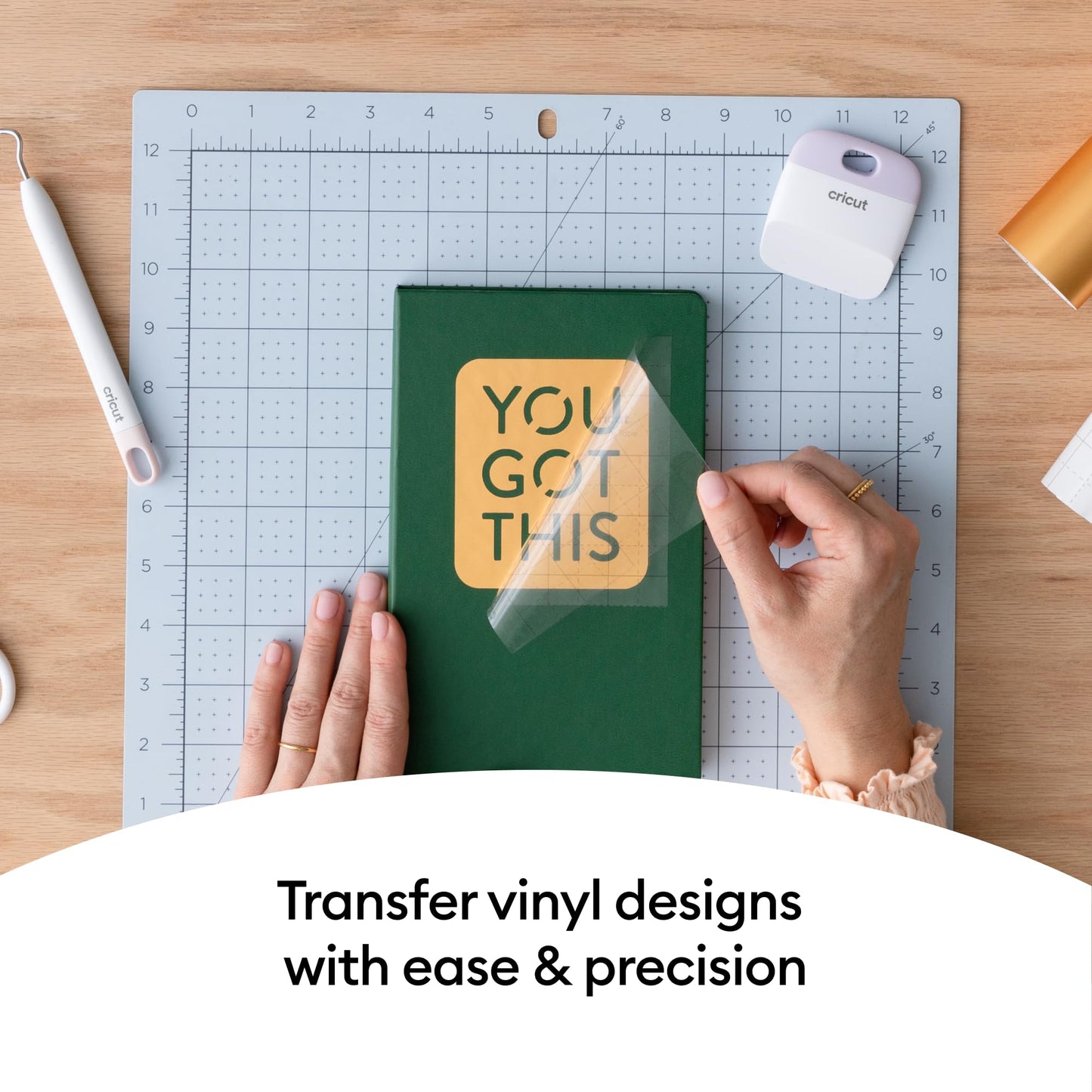 Cricut Value Transfer Tape (12in x 15ft Roll) - Easy Transfer for Vinyl Projects - Compatible with Maker & Explore Machines
