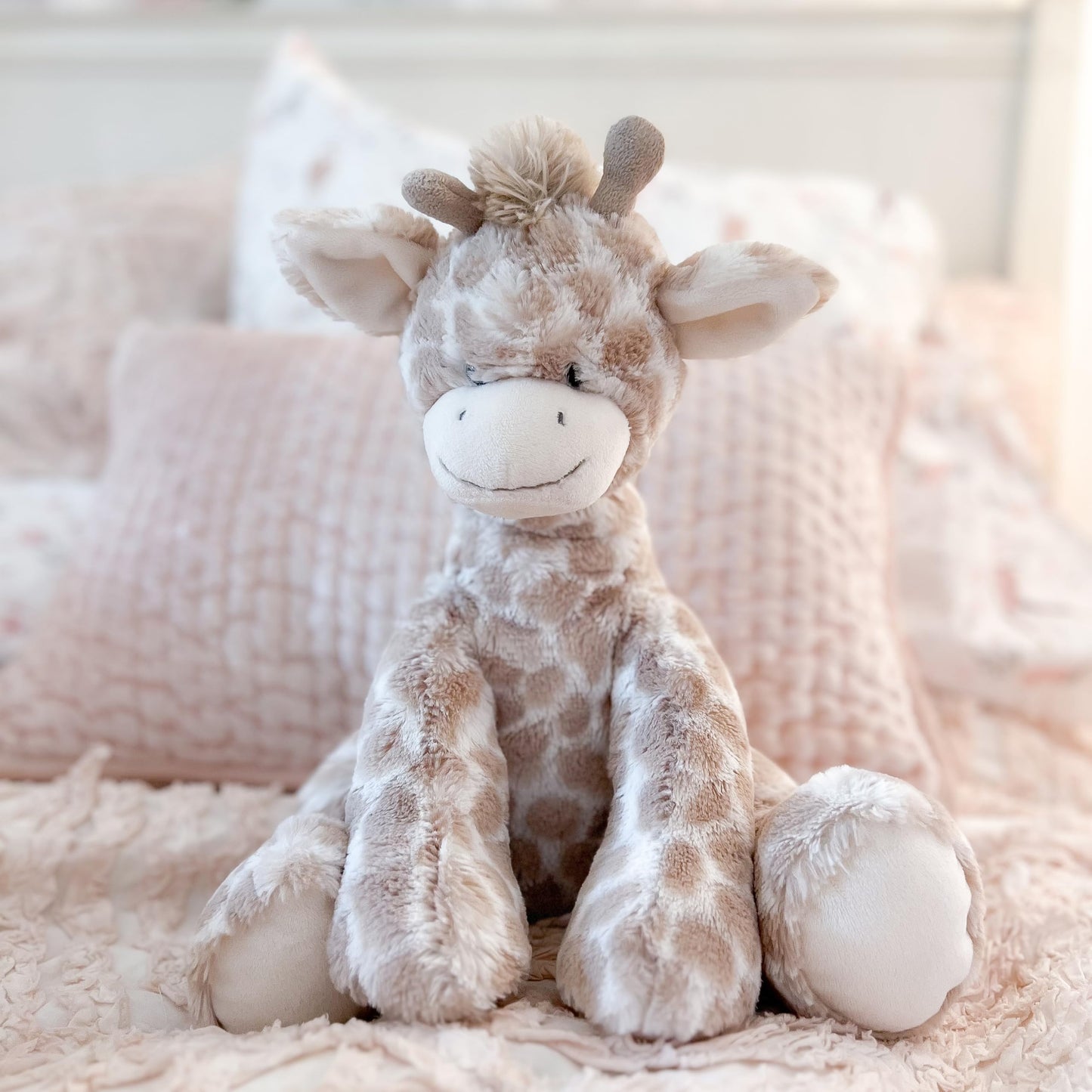 MON AMI Gentry The Giraffe Stuffed Animal – 12”, Soft Stuffed Toy Plushies for Babies/Toddlers, Gifts for Kids of All Ages, Zoo Animals
