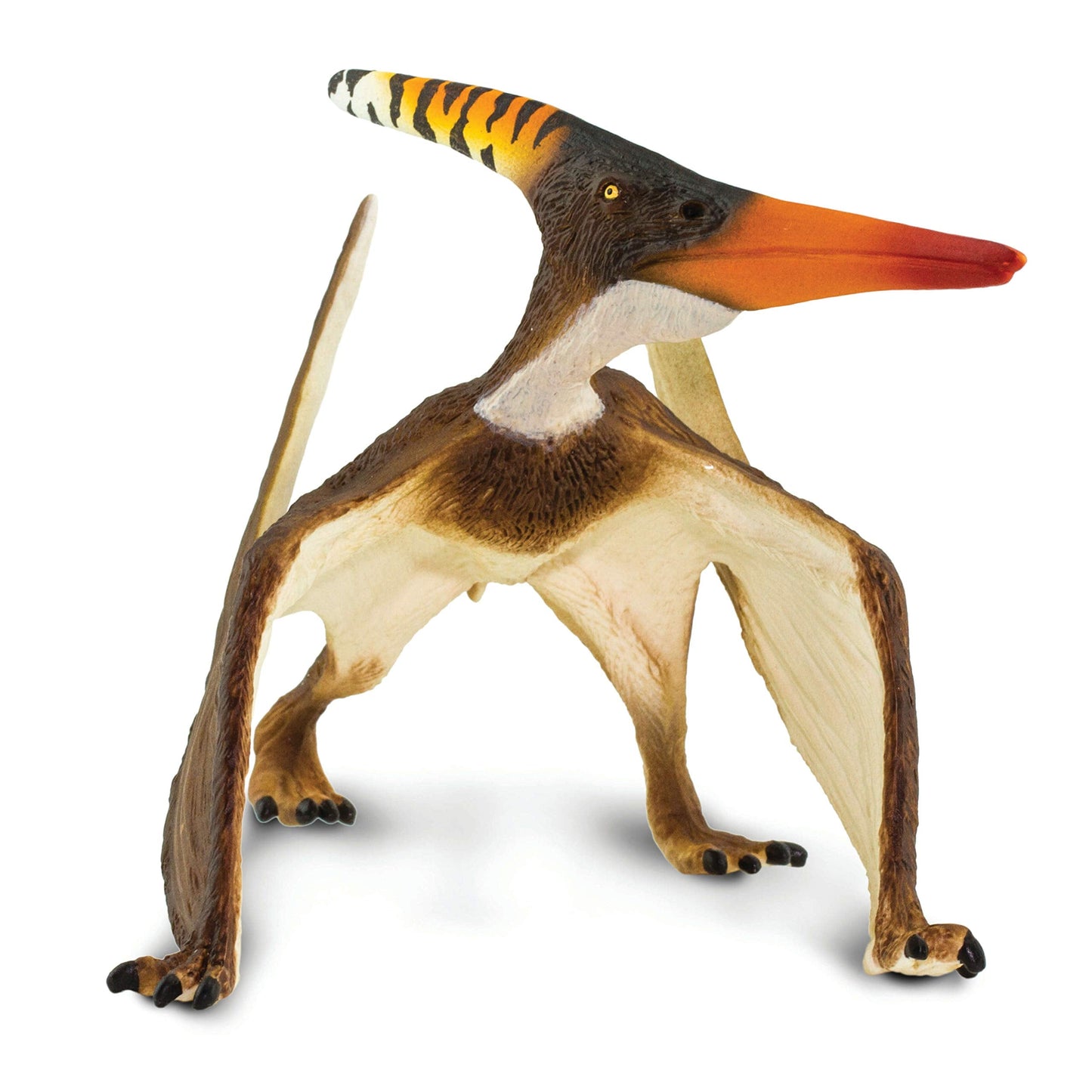 Safari Ltd. Pteranodon Figurine - Detailed 4" Plastic Model Figure - Fun Educational Flying Reptile Play Toy for Boys, Girls & Kids Ages 3+