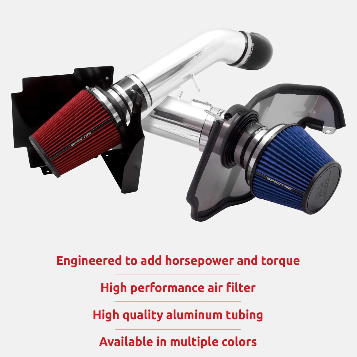 Spectre Performance Air Intake Kit: High Performance, Desgined to Increase Horsepower and Torque: Fits 2011-2019 CHRYSLER/DODGE (300, 300C, Challenger, Charger) SPE-9028