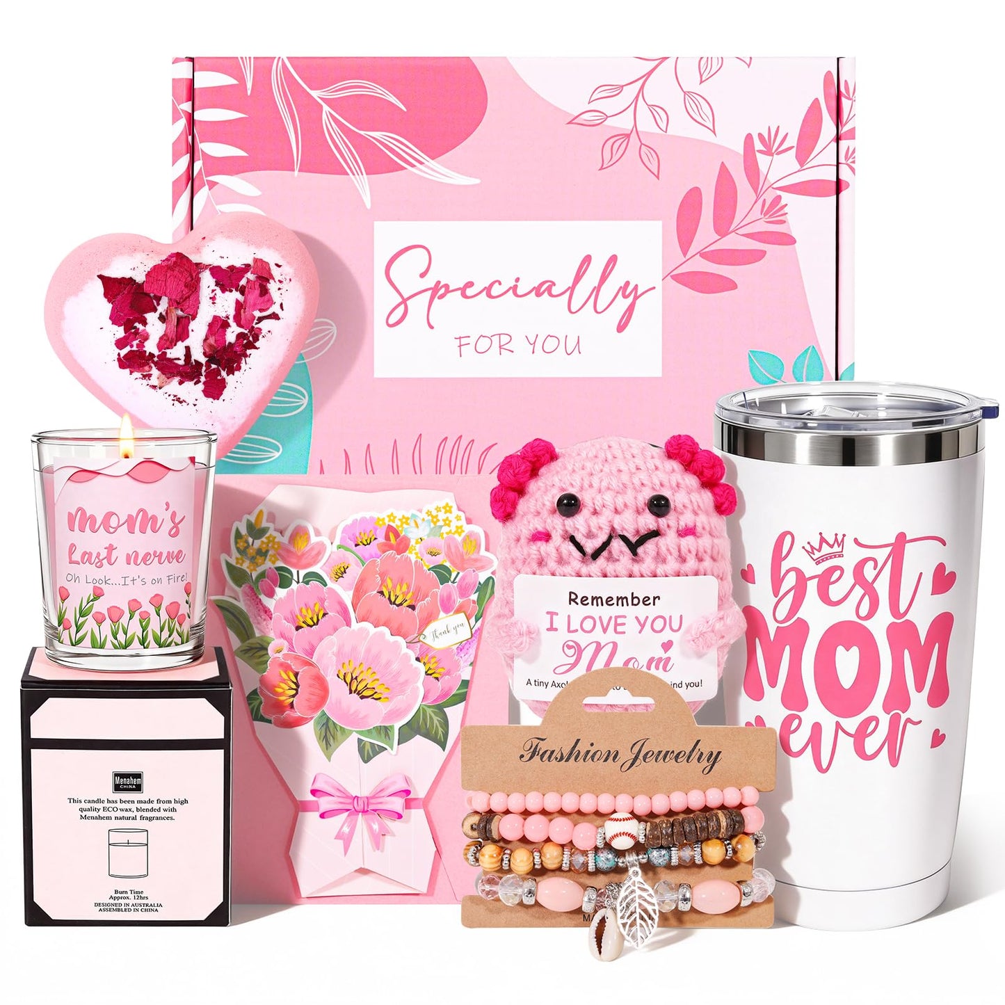 Mothers Day Gifts For Mom,Birthday Gifts for Mom Mother's Birthday Gifts Best Mom Ever Thank You Gifts Unique Birthday Presents From Daughter Son Grateful Gifts for Mom Happy Mother’s Day