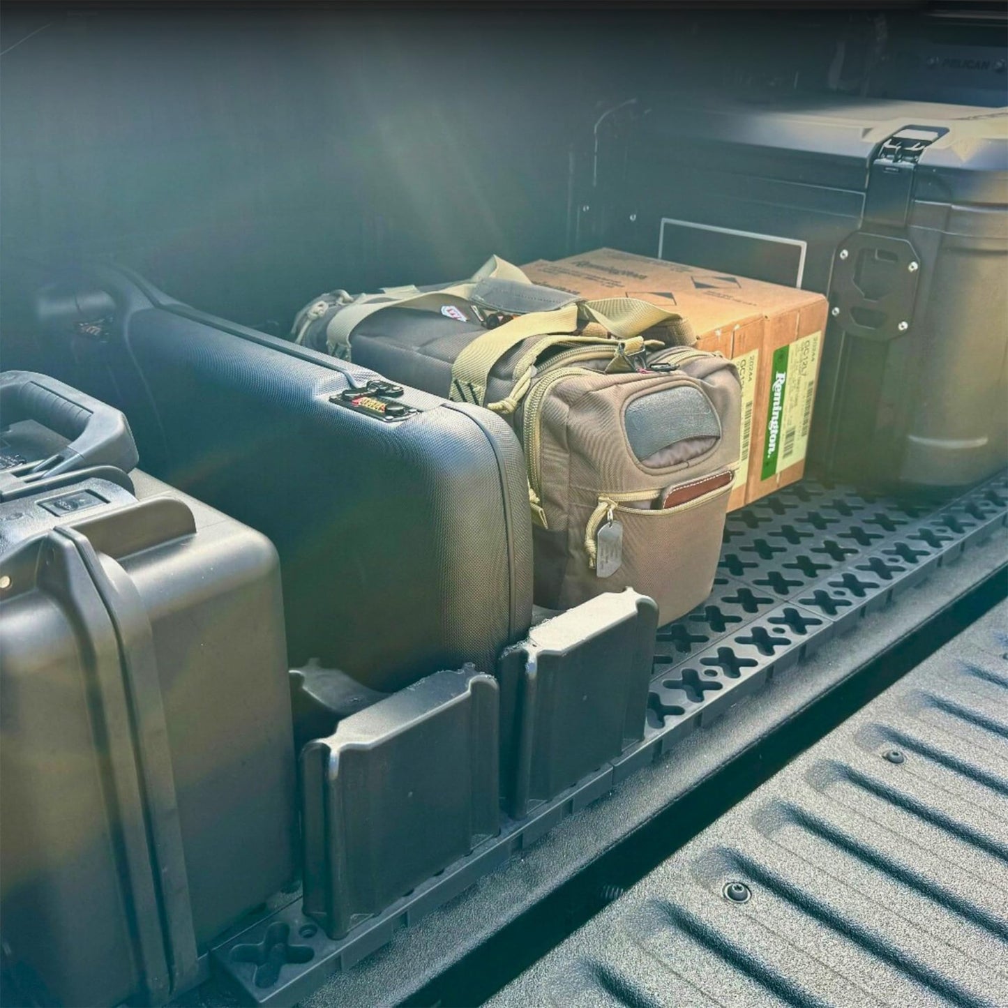 Tmat Truck Bed Organizer Storage System Slide Out Mat (Universal Fit for Long Beds 8' to 8'2")