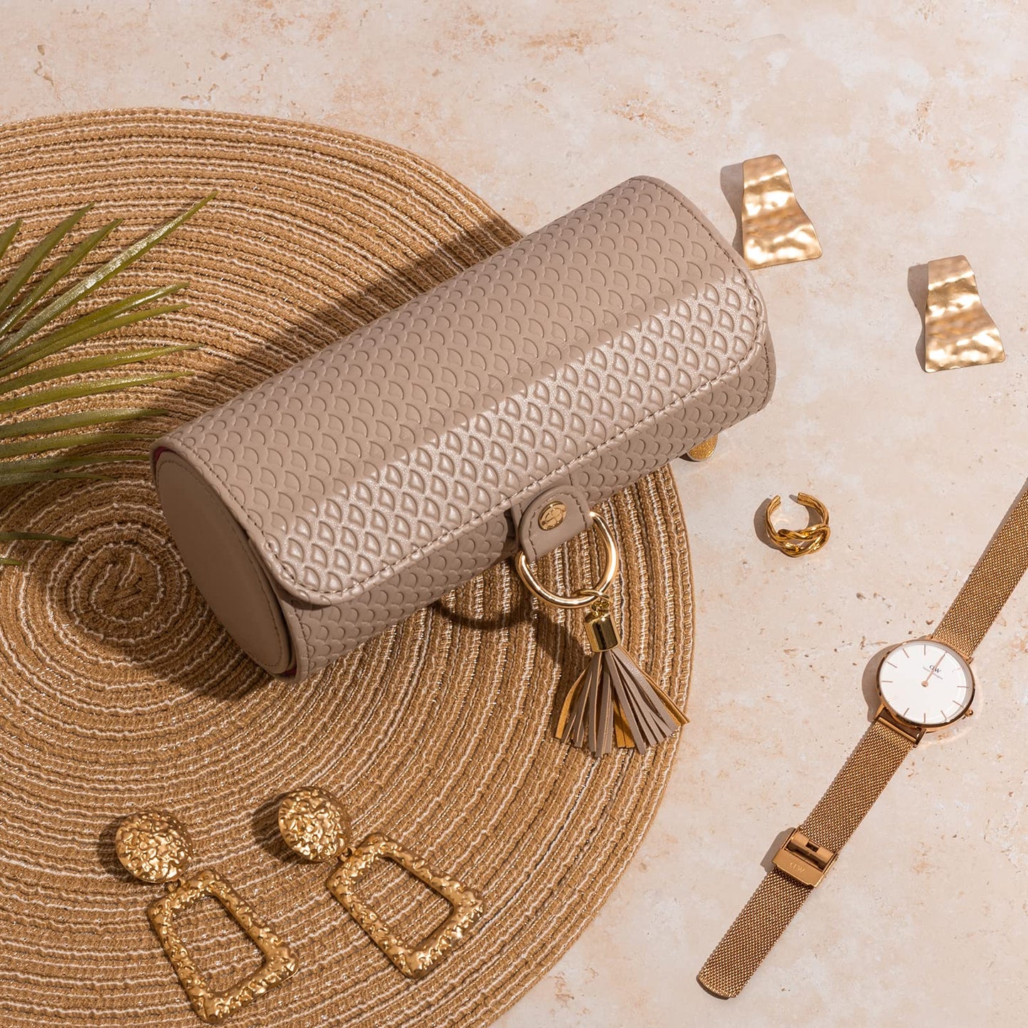 VLANDO Viaggio Mothers Day Gifts Her - Small Jewelry Case Box - Travel Essential Accessories for Women, Travelers, Couples, Mom, Friends, Bridesmaid