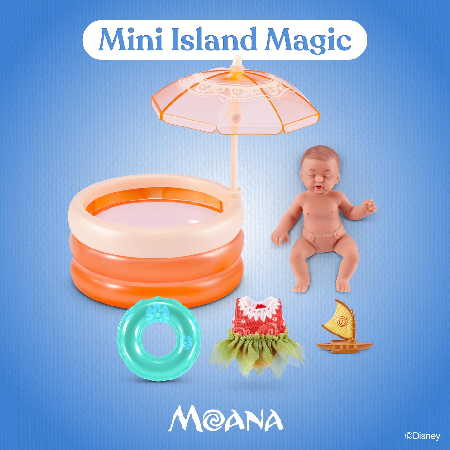 My Mini Baby Disney 2 Pack by ZURU – Collectible Disney Baby Doll Mystery Capsule with Accessories, Realistic Miniature Toy for Girls Ages 3+