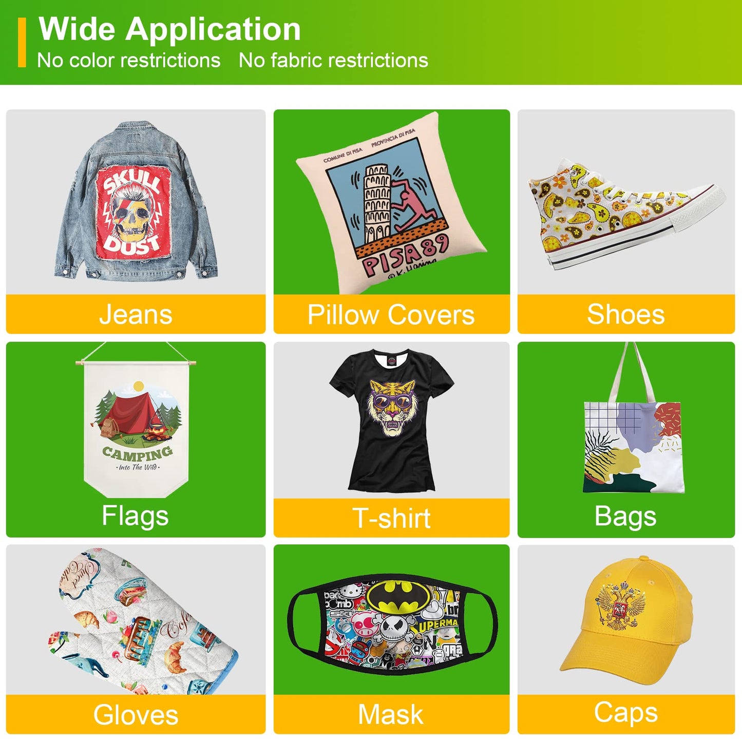 CenDale DTF Sublimation Kit - 30 Sheets A4 DTF Film for Sublimation Hack, 14oz DTF Powder White，DTF Transfer Starter Kit, Hot & Cold Peel DTF Transfer Film and Powder Kit for DTF & Sublimation Printer