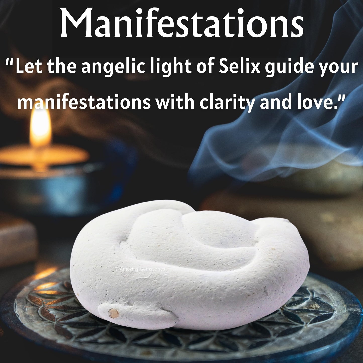 Fairy Stones Crystals and Healing Stones Mineral Specimen - Premium Menalite Goddess Gem Stones for Spiritual Growth - Healing Crystals Geodes Clusters for Meditation, Chakra Balance, and Energy (M)