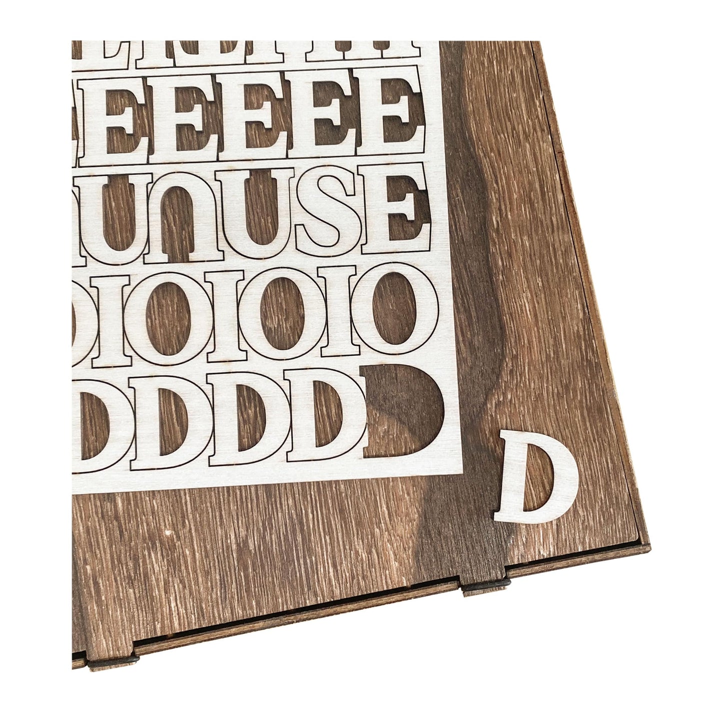 706 Pieces 1 Inch Wood Alphabet Letters Wooden Numbers Mini Capital & Lowercse Letters with Rustic Storage Box for Home Decor Spelling Education Homemade Crafts Party Gifts