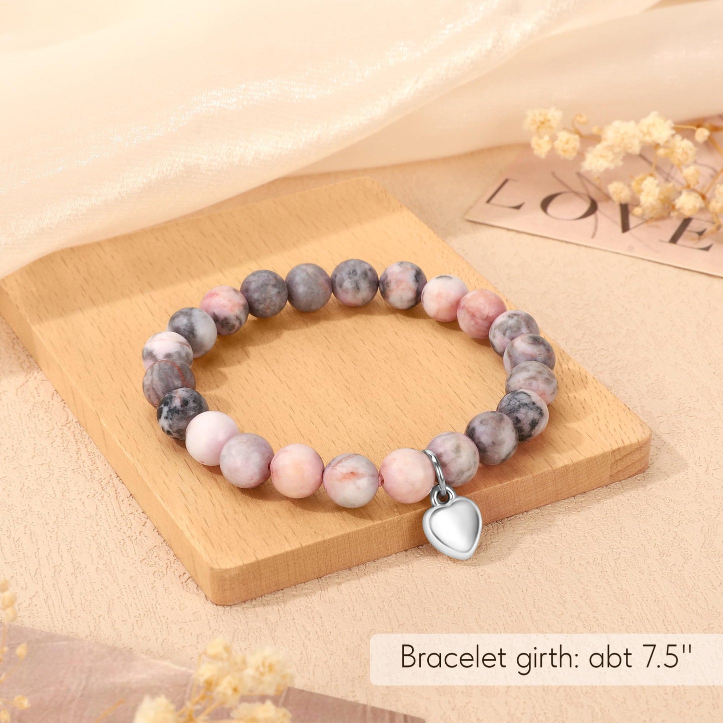 WZHENAINI Motivational Positive Inspirational Affirmation Bracelets, Positive Affirmation Gifts for Coworker Female, Uplifting Encouragement Inspired Graduation Birthday Gifts for Women