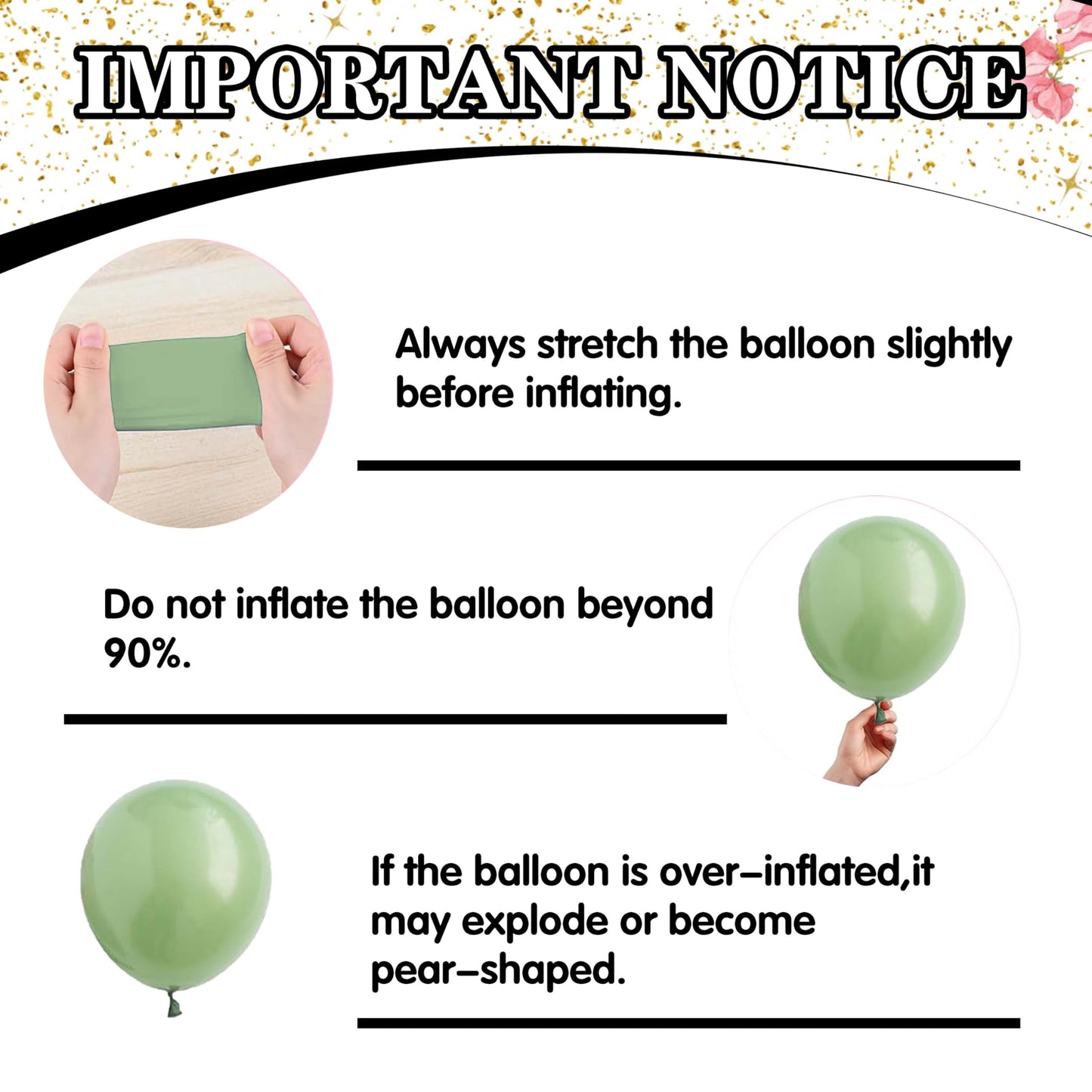 Wildflower Birthday Decorations for Women Girls, Sage Green Dusty Pink Balloon Arch Garland Kit with Floral Happy Birthday Backdrop, 12 Cupcake Toppers, Boho Spring Garden Party Supplies