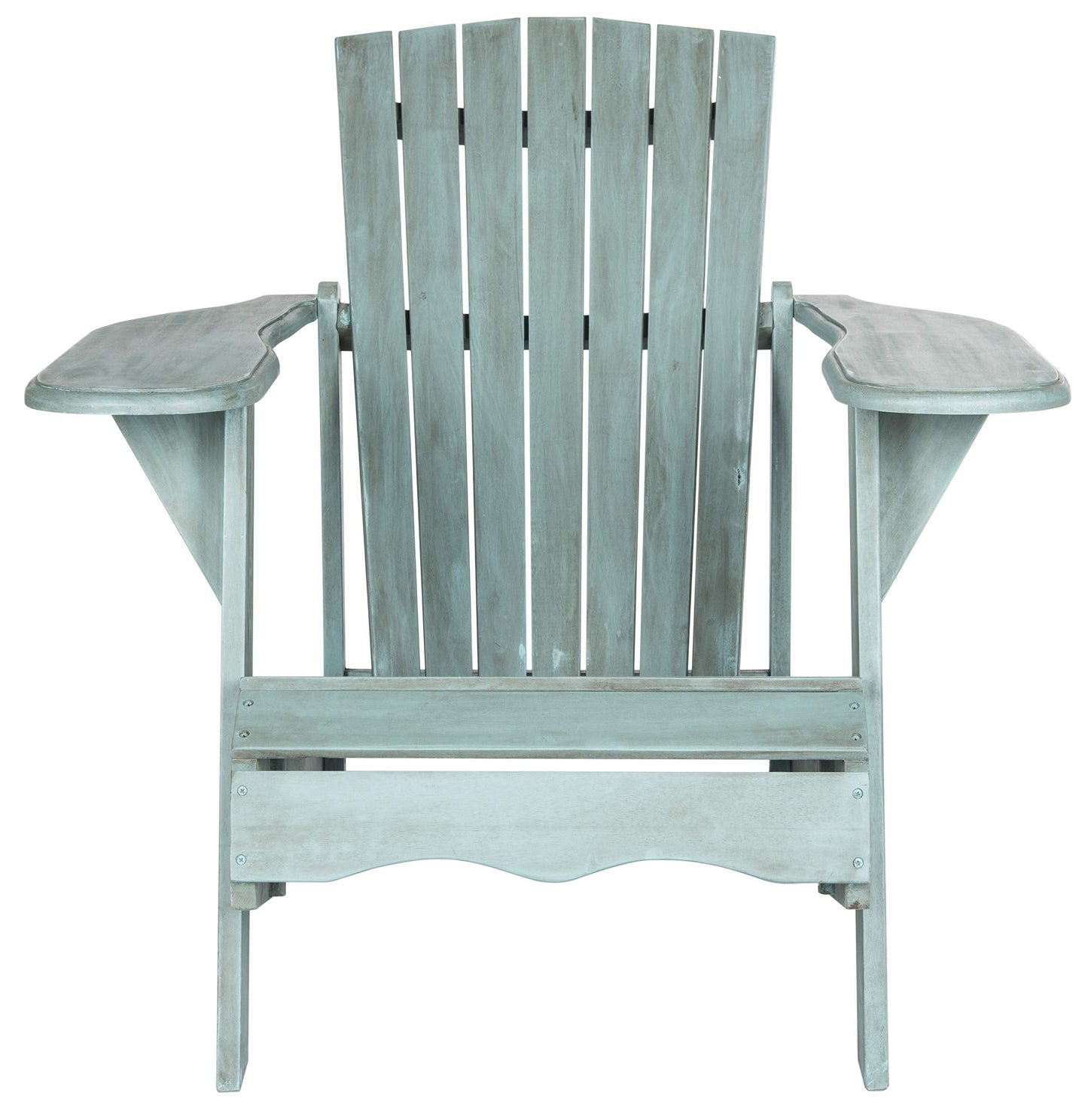 Safavieh Outdoor Collection Mopani Adirondack Chair, Beach House Blue