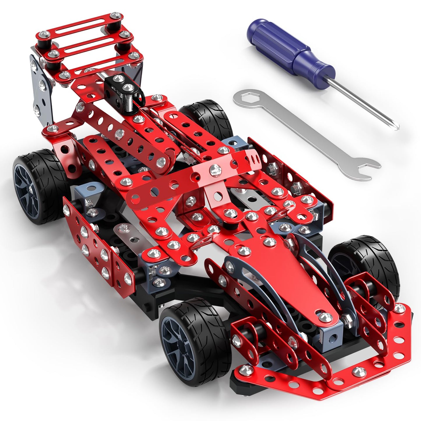 STEM Building Projects Toys - Model Car Kit DIY Building STEM Projects Toys for Kids Boys Girls Ages 8-12-16, Assembly Science Kit Model Car Birthday Gift Toy for Kids Boys 8 9 10 11 12 Years Old