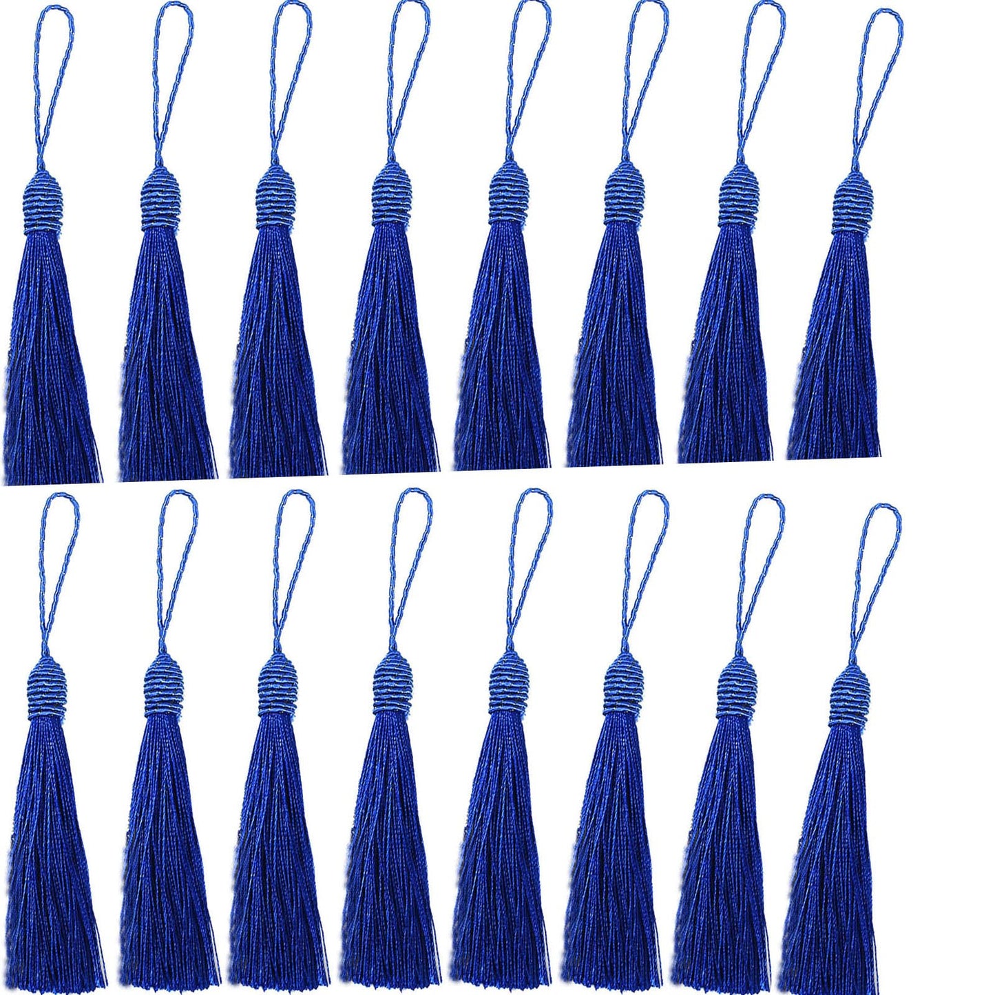 20pcs 5.5Inch Craft Tassels Handmade Polyester Filament Embellishments for Keychain Earring Jewelry Making, Souvenir, Graduation,Clothing Sewing,Gift Tag DIY Craft Projects. (Military Green 1)