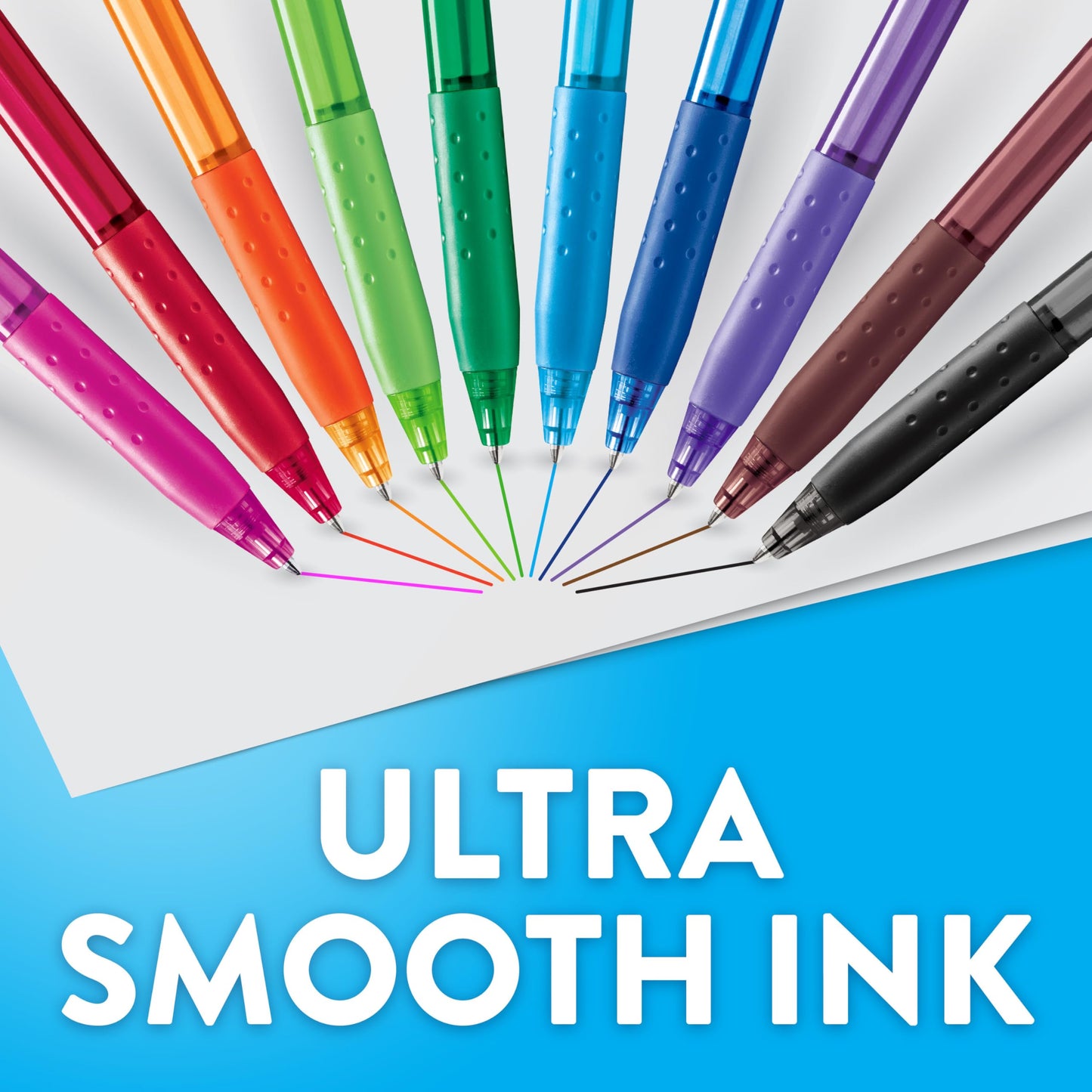 Paper Mate InkJoy 300RT Retractable Ballpoint Pens, Medium Point (1.0mm), Black Ink, 36 Count - Office Supplies, Journaling, Writing, Note-Taking