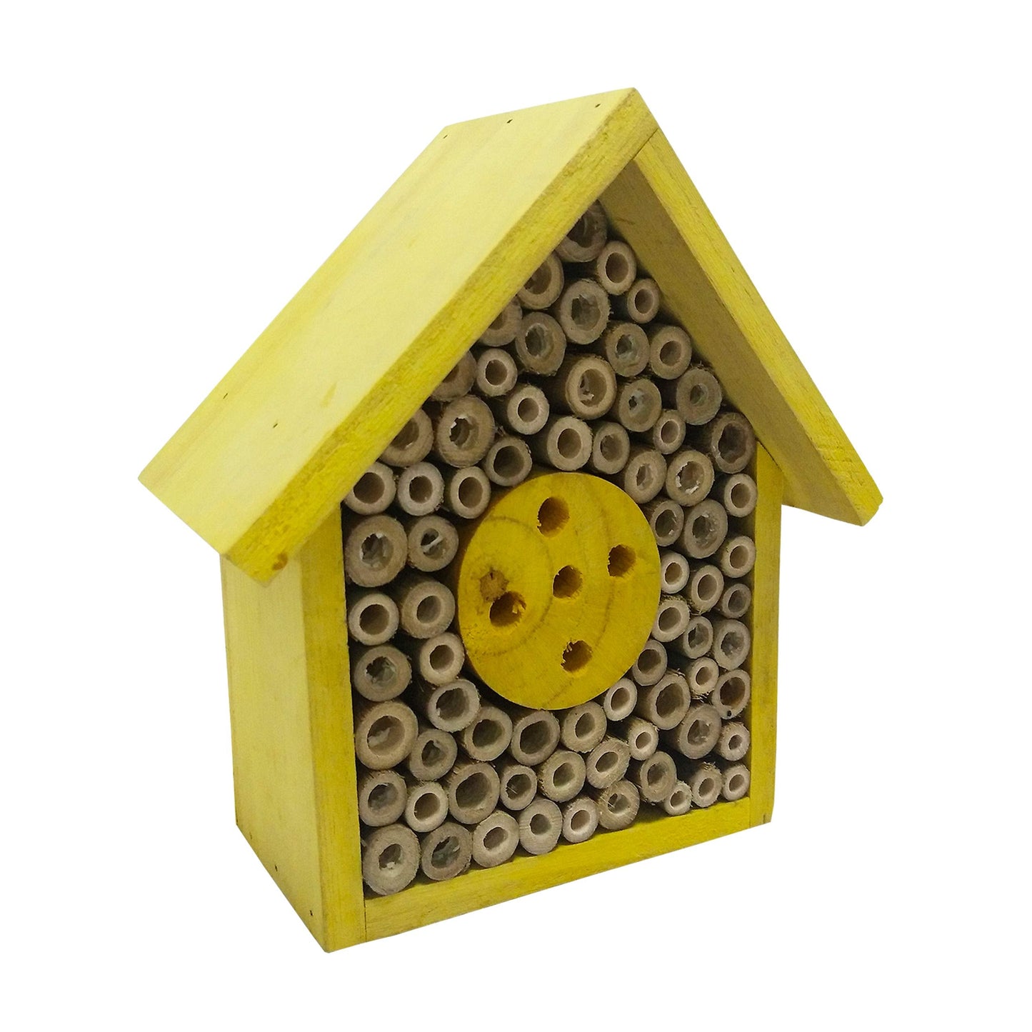 Eco-Friendly Bee House Hotel - Insect Nest Box for Gardens and Yards