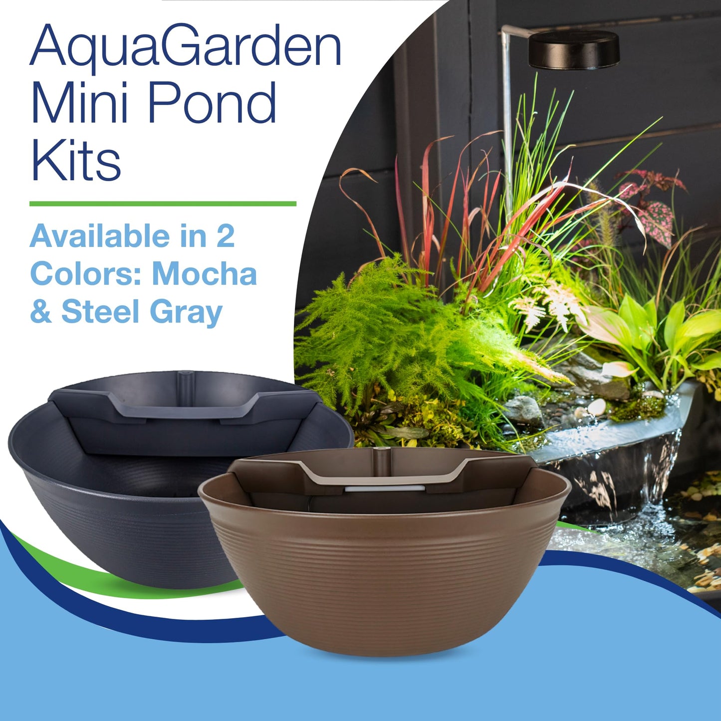 Aquascape AquaGarden Pond Kit, Container Water Garden | 78325