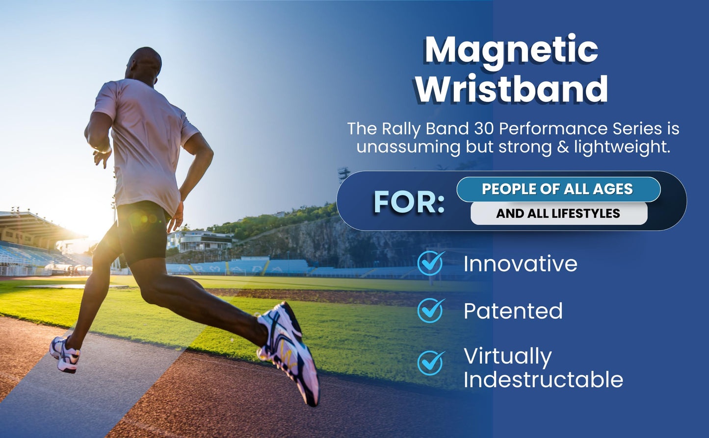 AceMagnetics Rally Band 30 Magnet Performance Series: Black - M