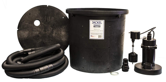 JACKEL 1/4 HP Utility Flood Pump Kit