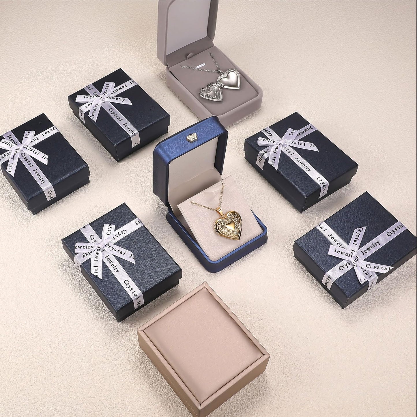 PHOCKSIN Gold Heart Locket Necklace Flower Engraved Personalized Necklace that Holds Pictures Customized Love Heart Gifts Locket Necklaces for Women