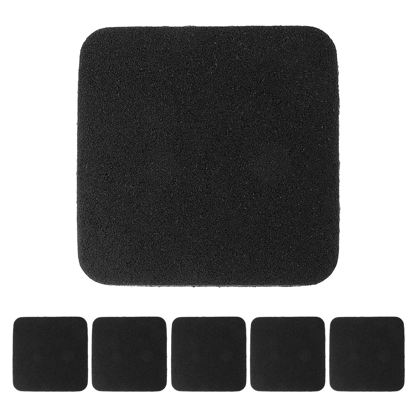 HOODANCOS 6pcs Treadmill Vibration Isolation Pads Rubber Shock-Absorbing Floor Mat Noise Cancelling Anti-Vibration Pads for Home Gym Exercise Equipment Protection