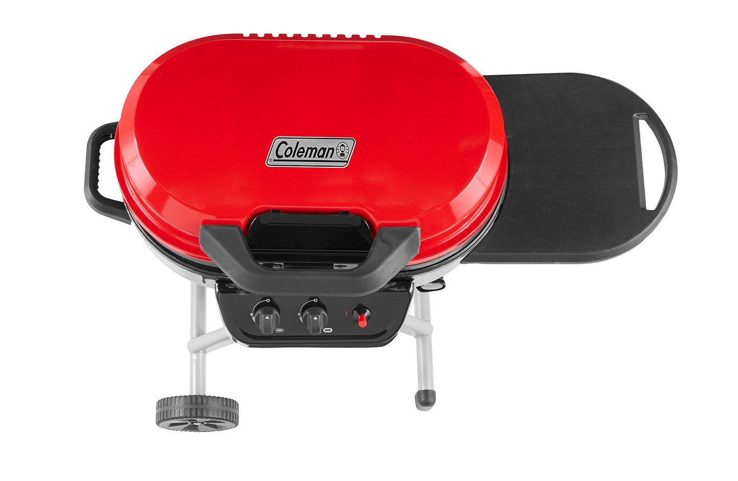 Coleman RoadTrip 225 Portable Propane Grill, 2-Burner Gas Grill with Matchless Ignition & Adjustable Temperature Control, 11,000 BTUs of Power for Grilling, Tailgating, Camping, BBQ, & More