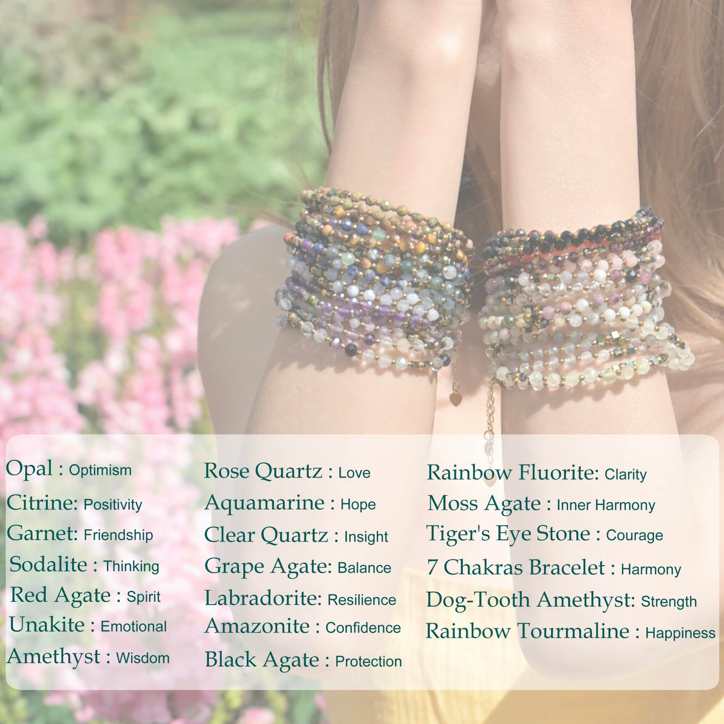 Farfume Sodalite - Thinking - Crystal Beaded Bracelets, Chakra 4mm Natural Stone Beads Bracelets, Gemstone Spiritual Jewelry Gifts for Mother's Day