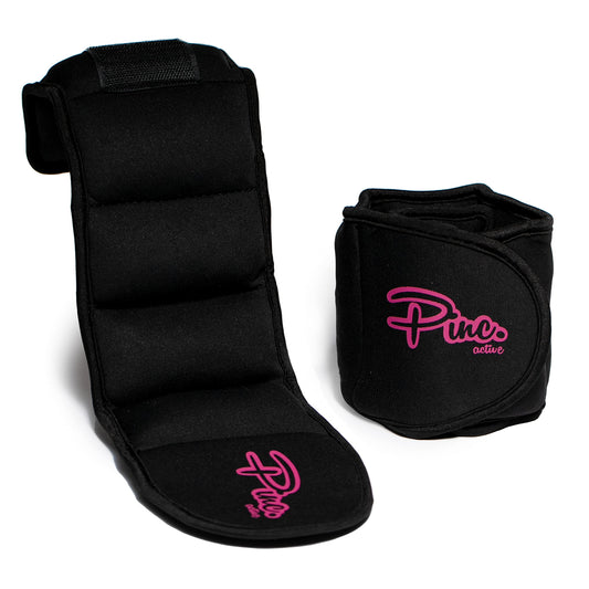 Ankle Weights Set (2 x 2lb Cuffs) - 4lbs in Total - for Women, Men and Kids – Used for Workouts at Home, Pilates, Yoga, Boxing, Dancing and Resistance Training